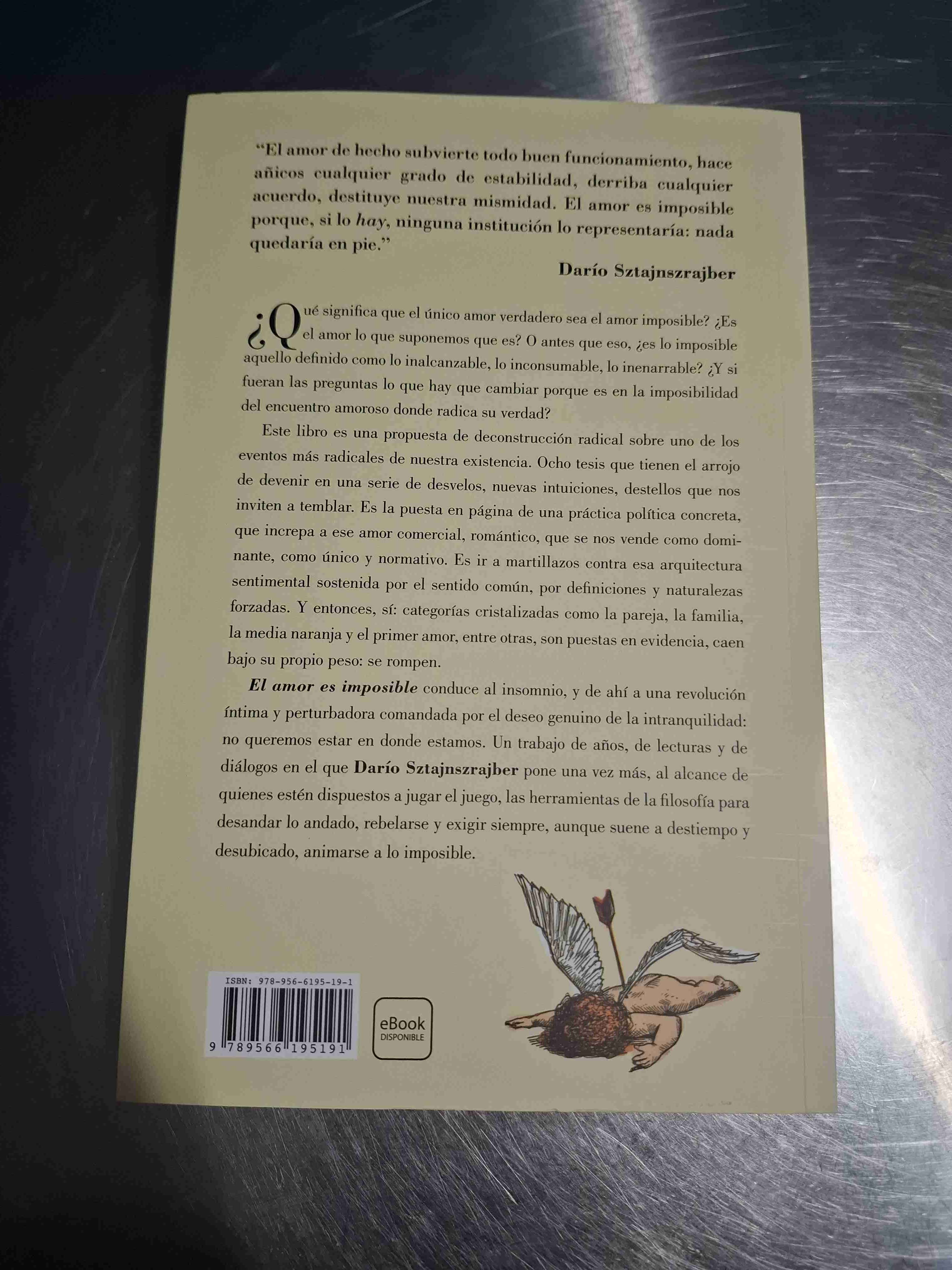 Libro "El amor es imposible" - miniatura 2