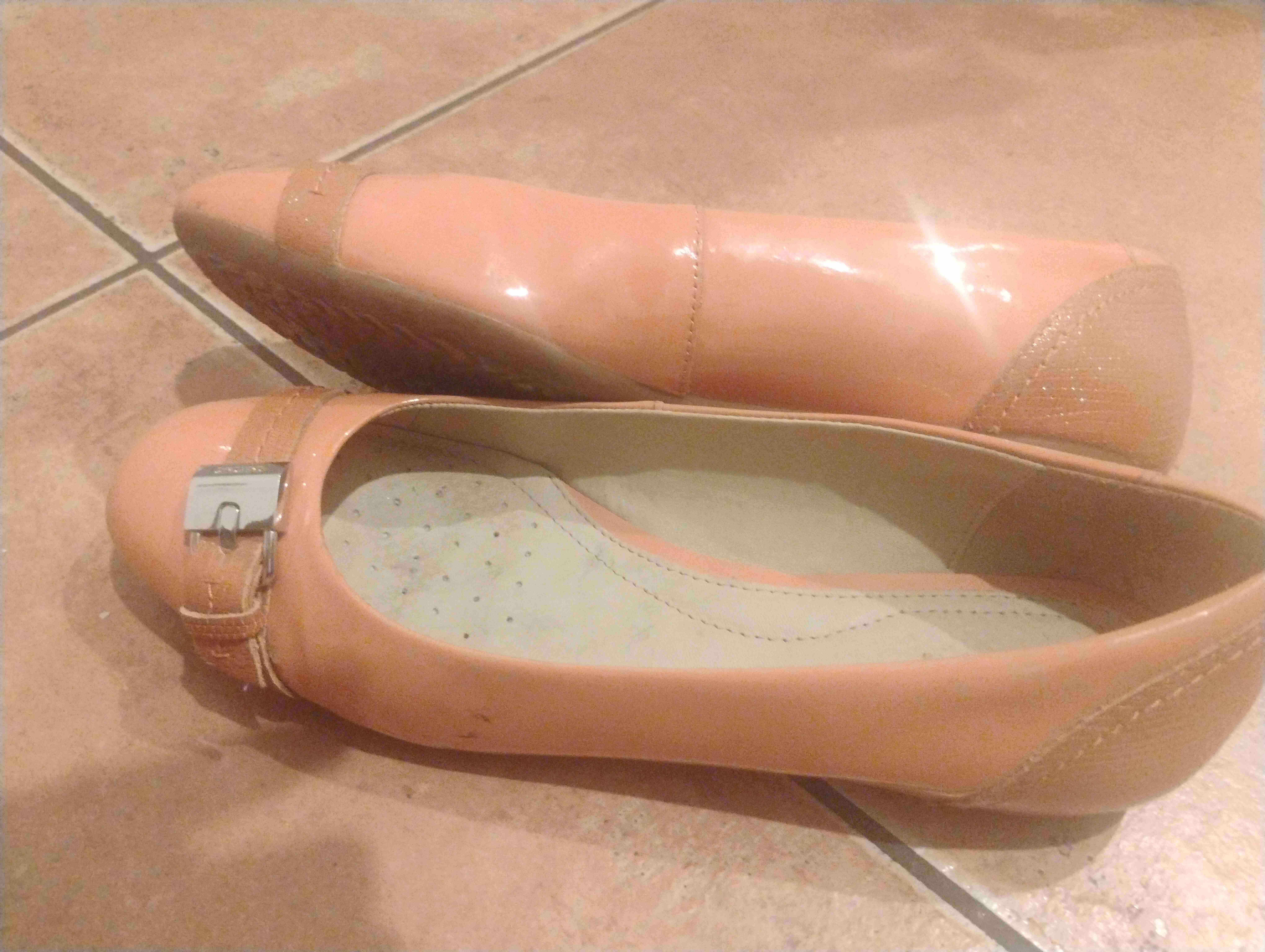 Bailarina GEOX charol coral - miniatura 2