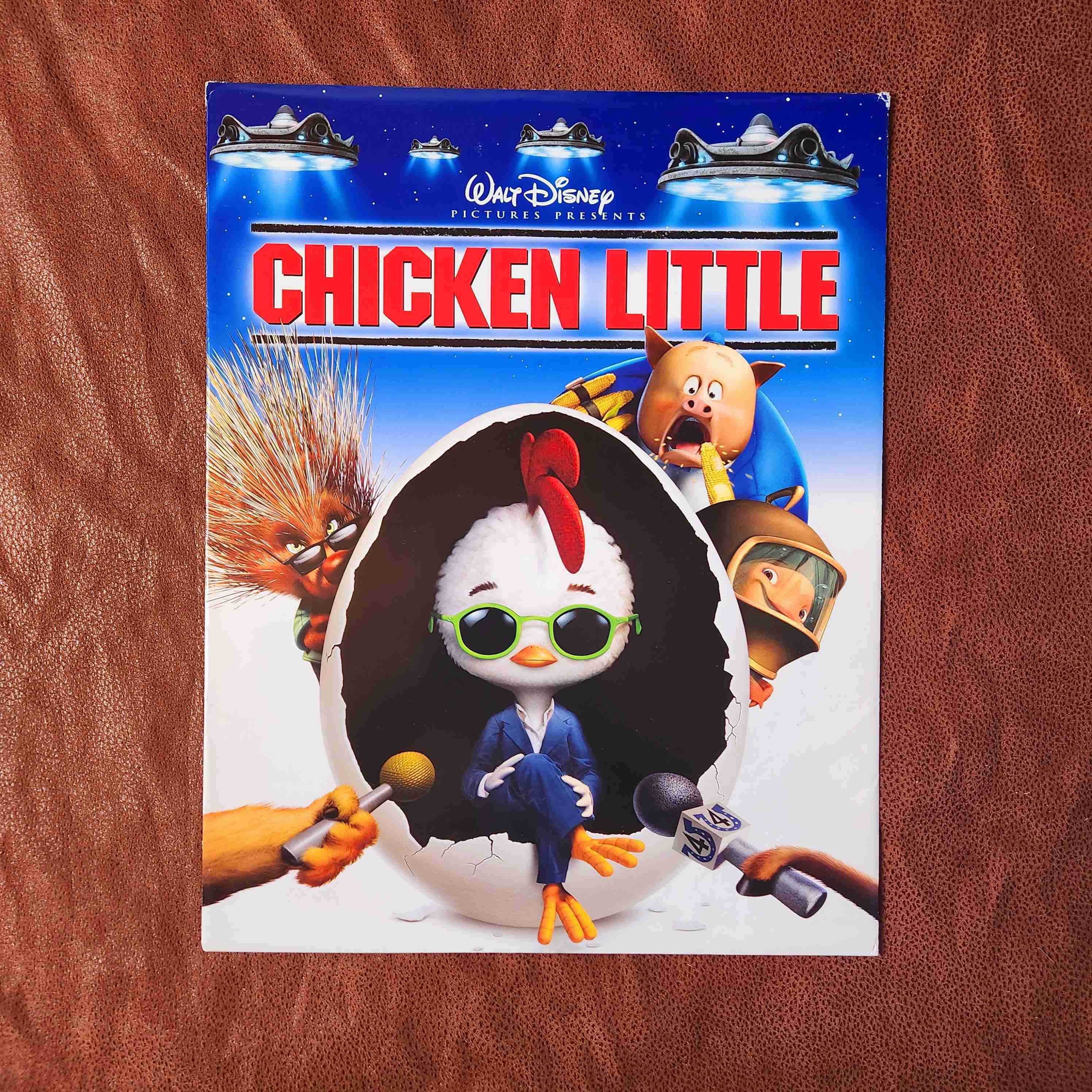 LITOGRAFIA disney CHICKEN LITTLE 2005 🐔🌌🛸 - miniatura 2