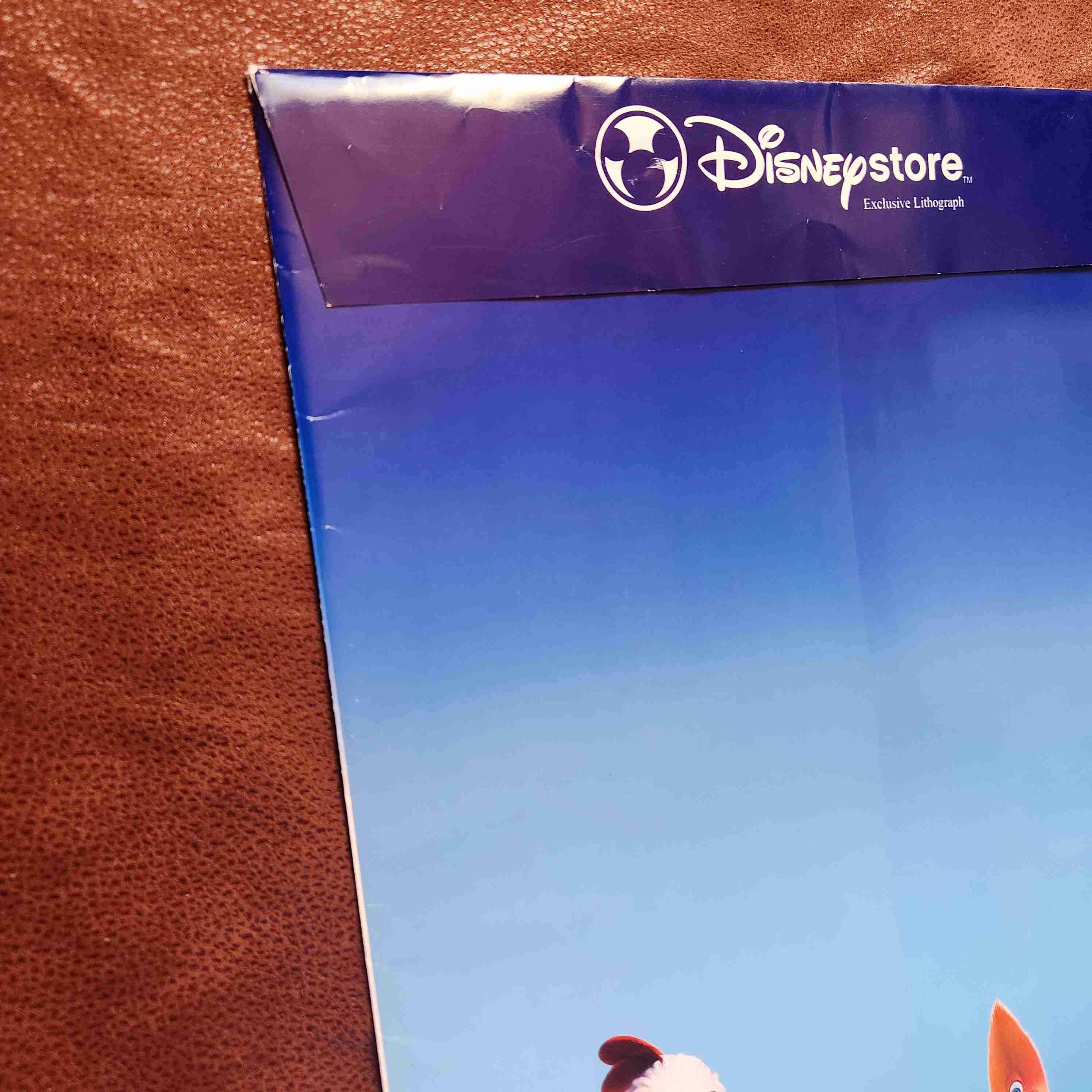 LITOGRAFIA disney CHICKEN LITTLE 2005 🐔🌌🛸 - miniatura 6