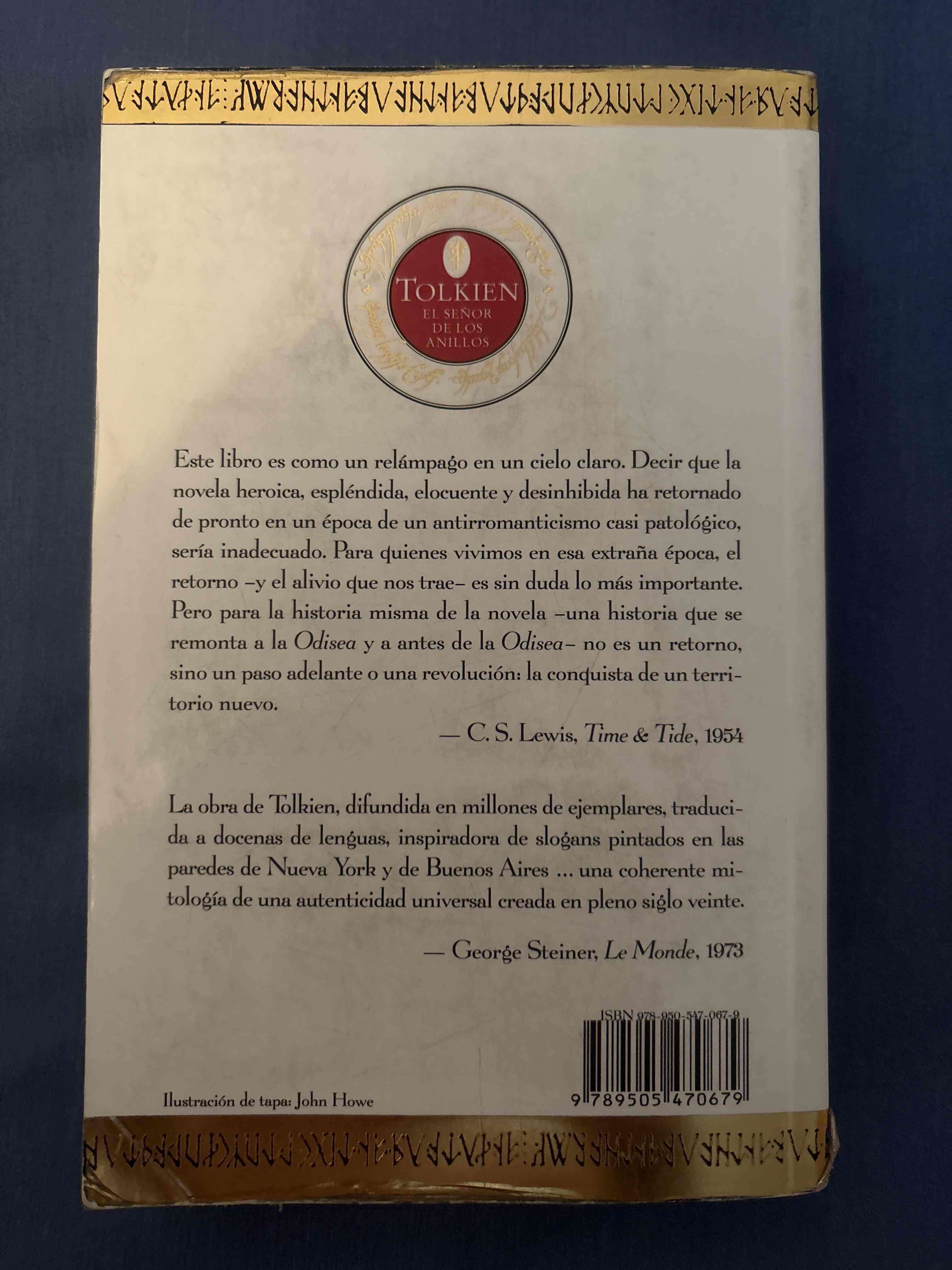 Libro El Señor de los Anillos - miniatura 2