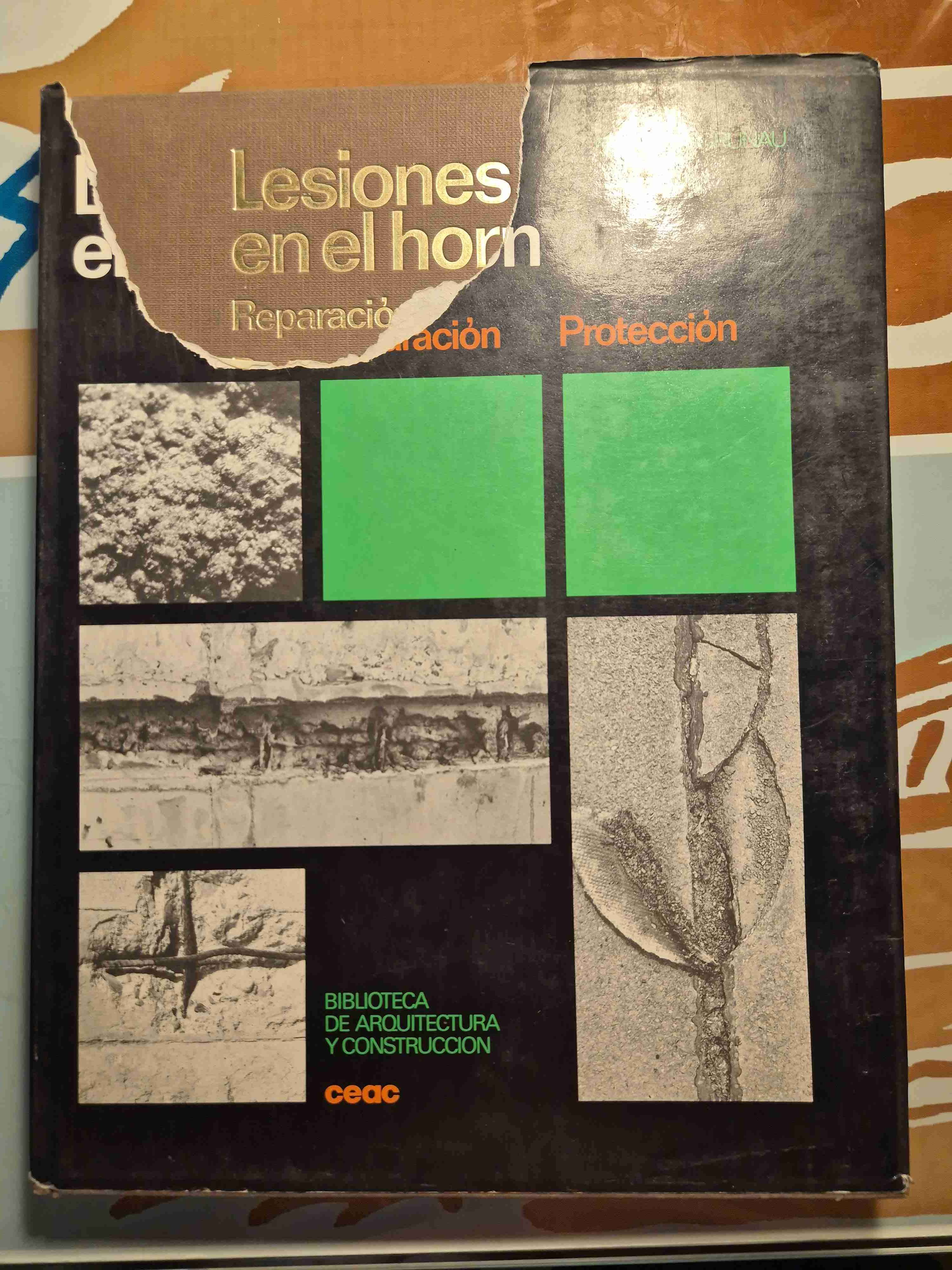 Libro 'Lesiones en el hormigon' - miniatura 1