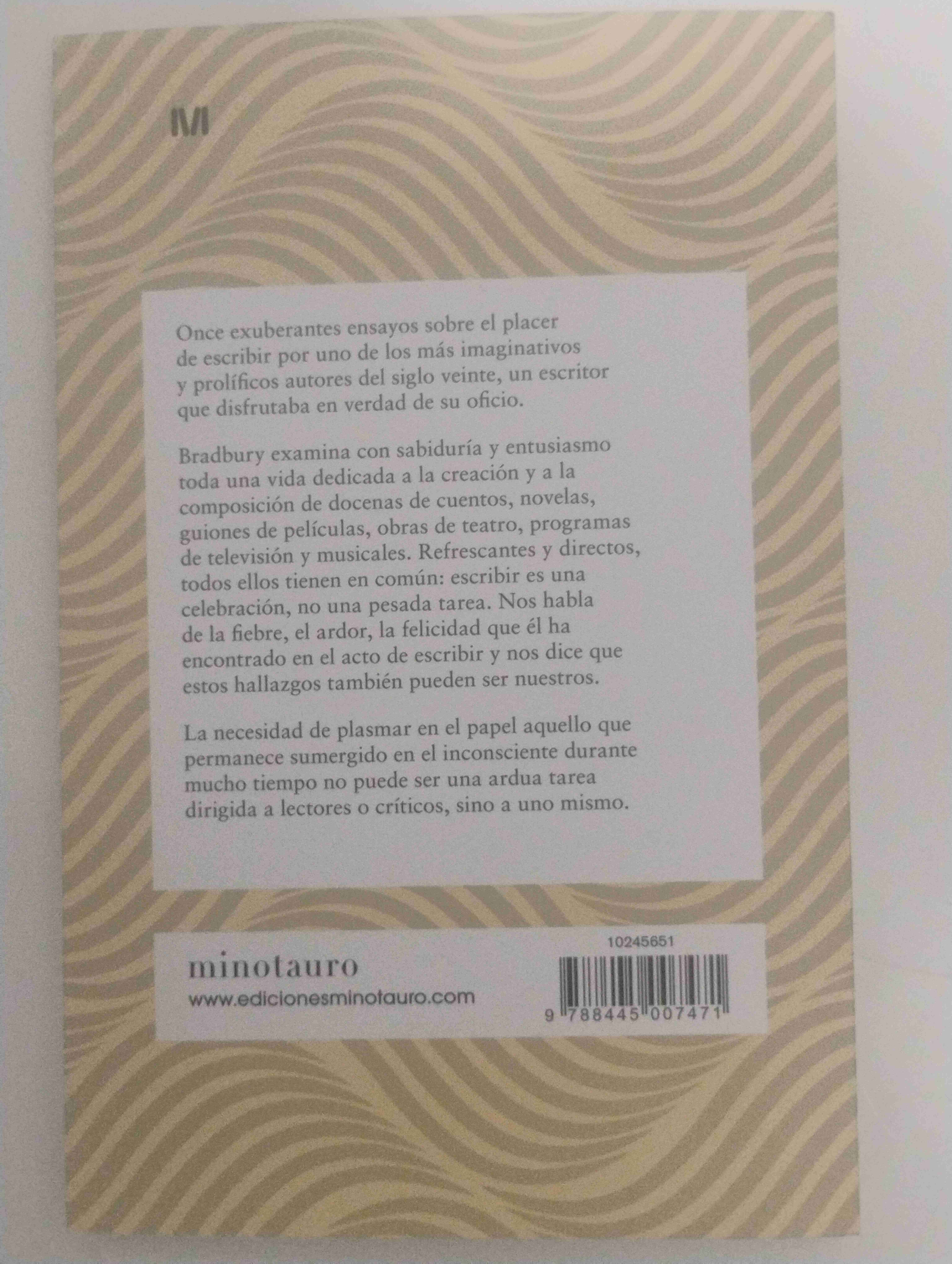 Libro Ray Bradbury - Zen en el arte de escribir - miniatura 2