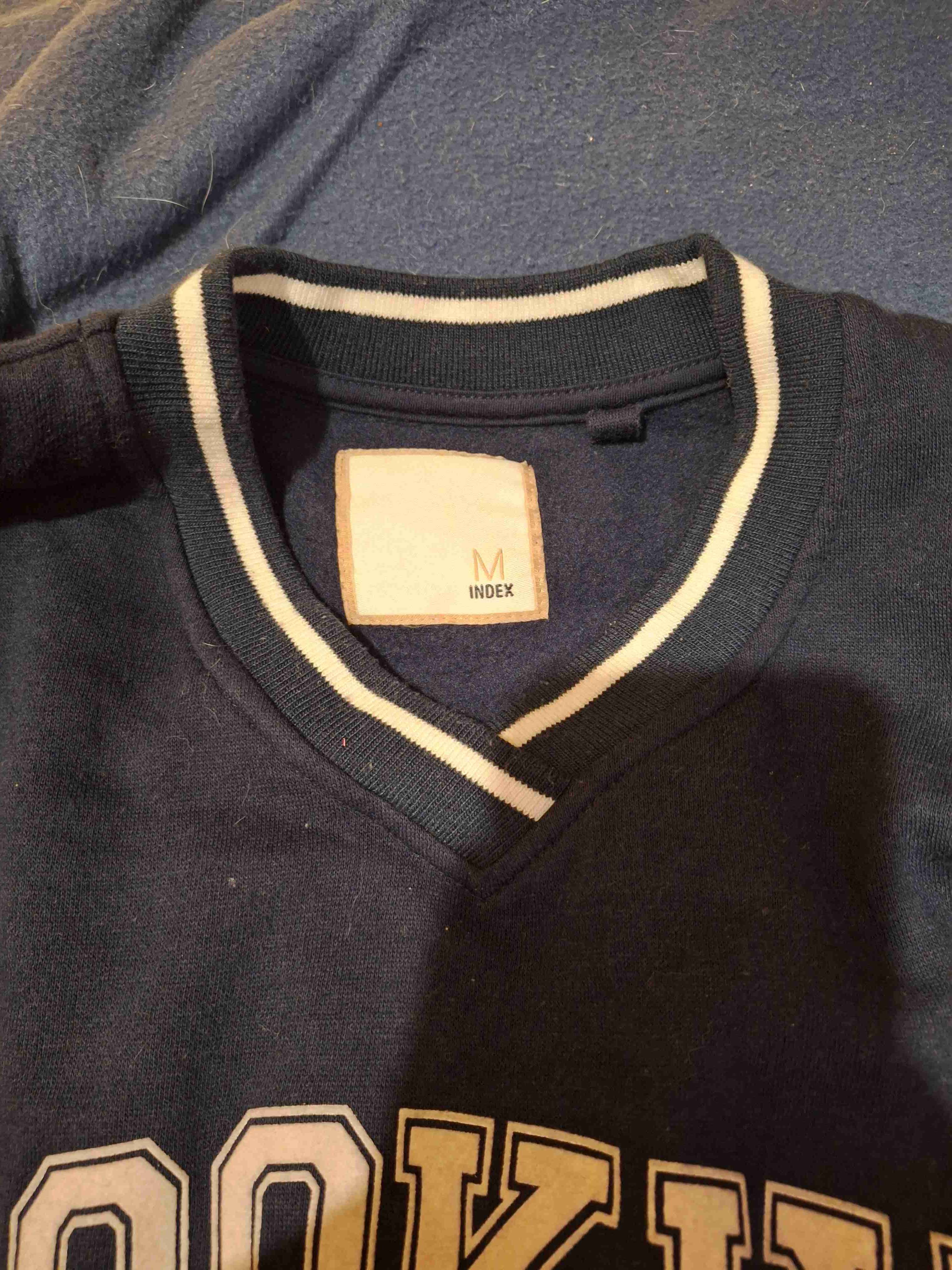 Polerón azul index mujer talla M - miniatura 2