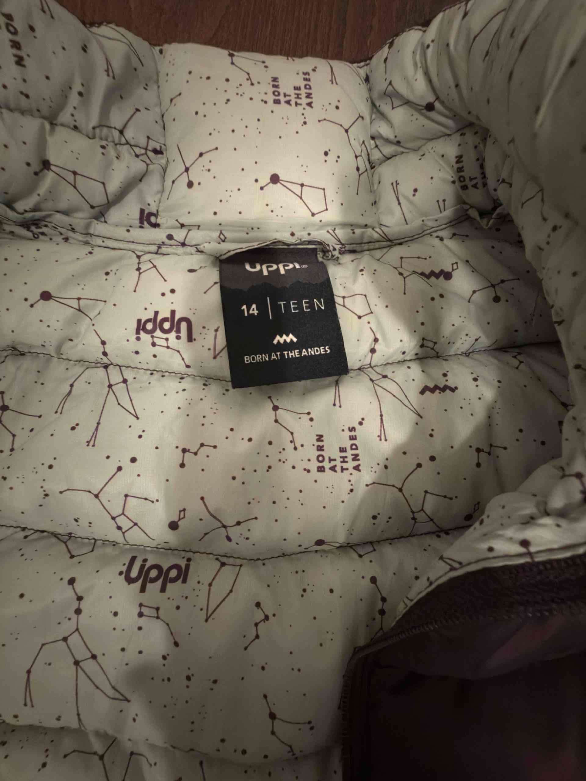 Chaqueta puff morada lippi - miniatura 2