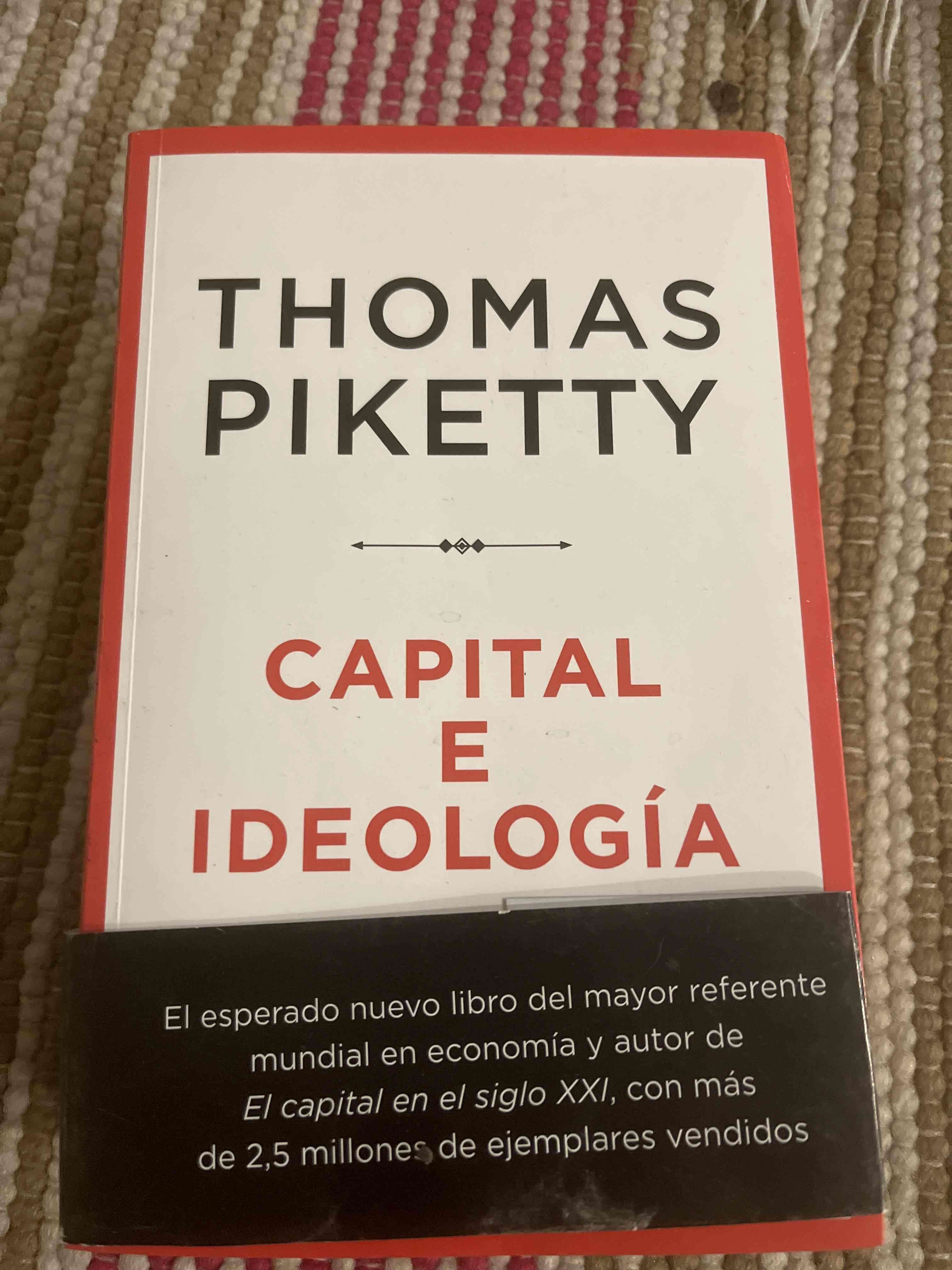 Libro 'Capital e Ideología' Thomas Piketty