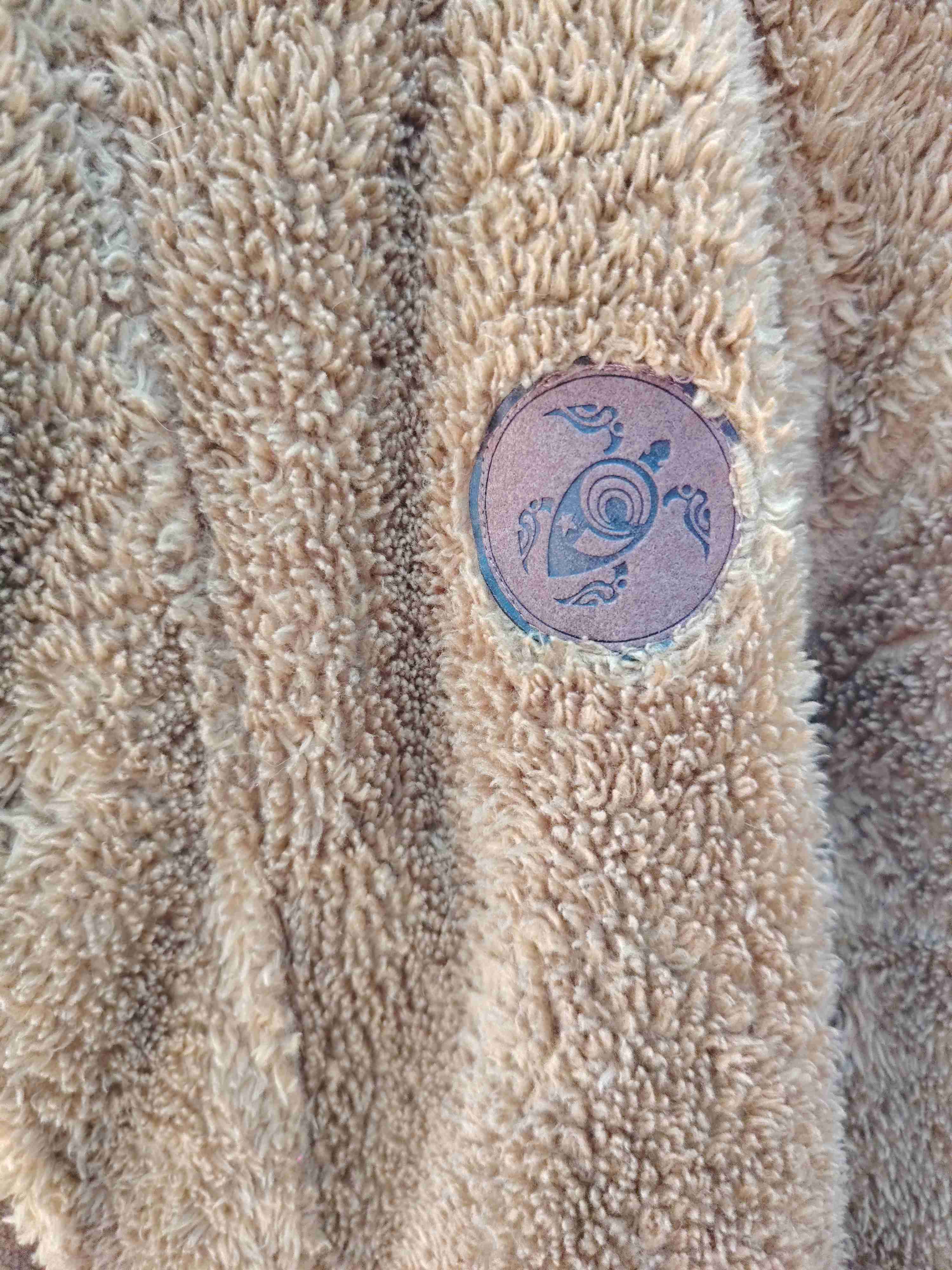 Chaqueta polar con capucha beige hombre - miniatura 4