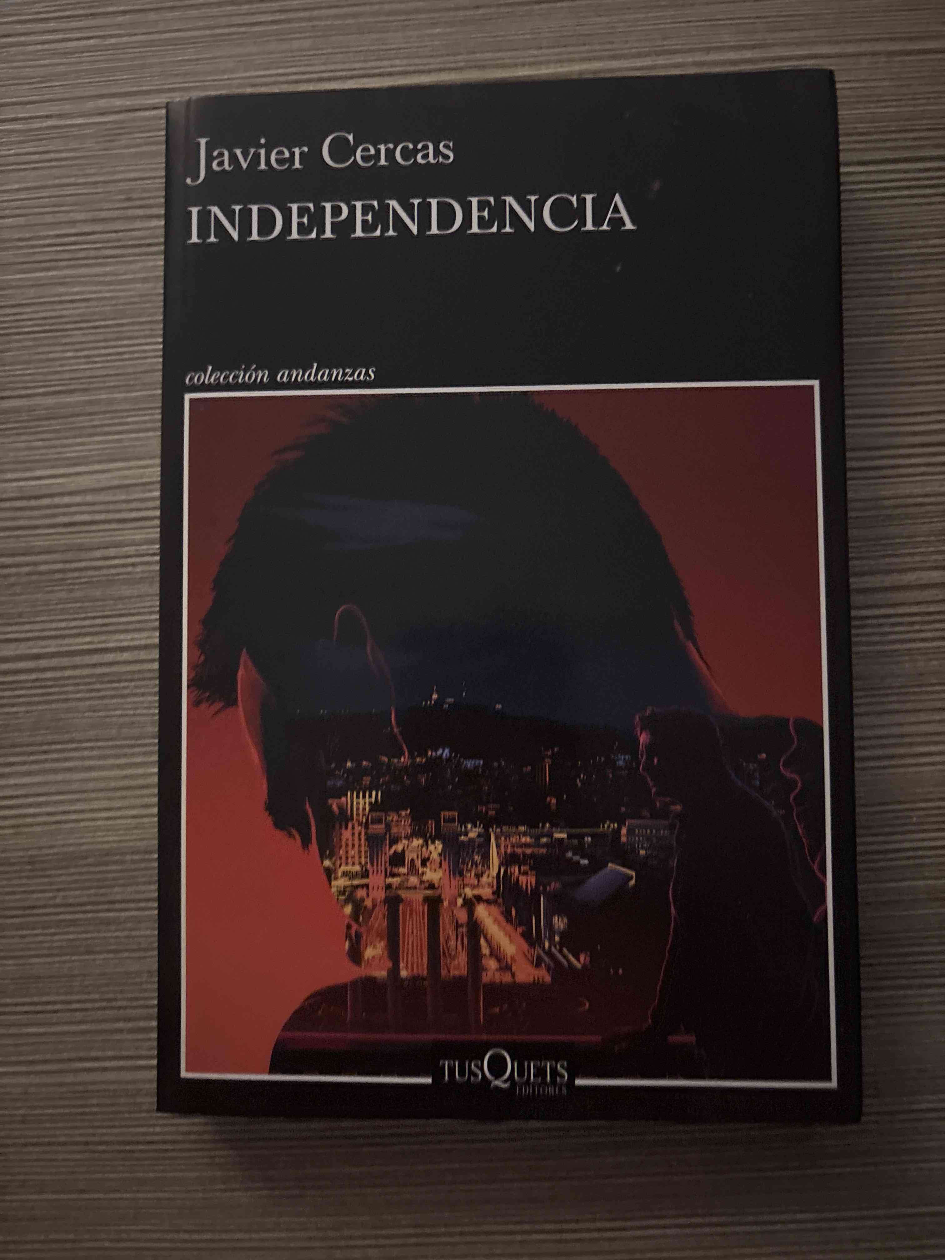 Libro Independencia Javier Cercas - miniatura 1