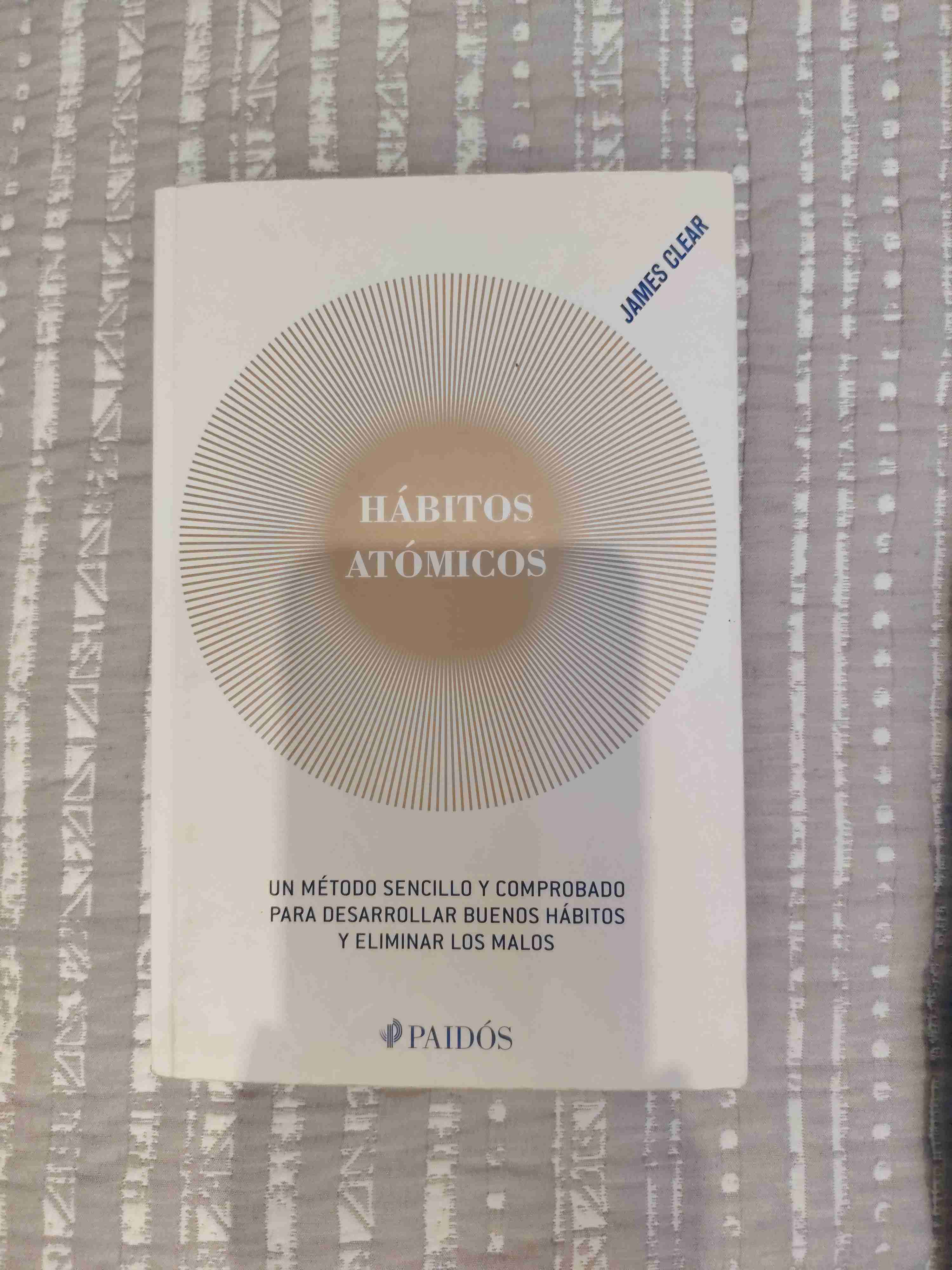 Libro Hábitos Atómicos