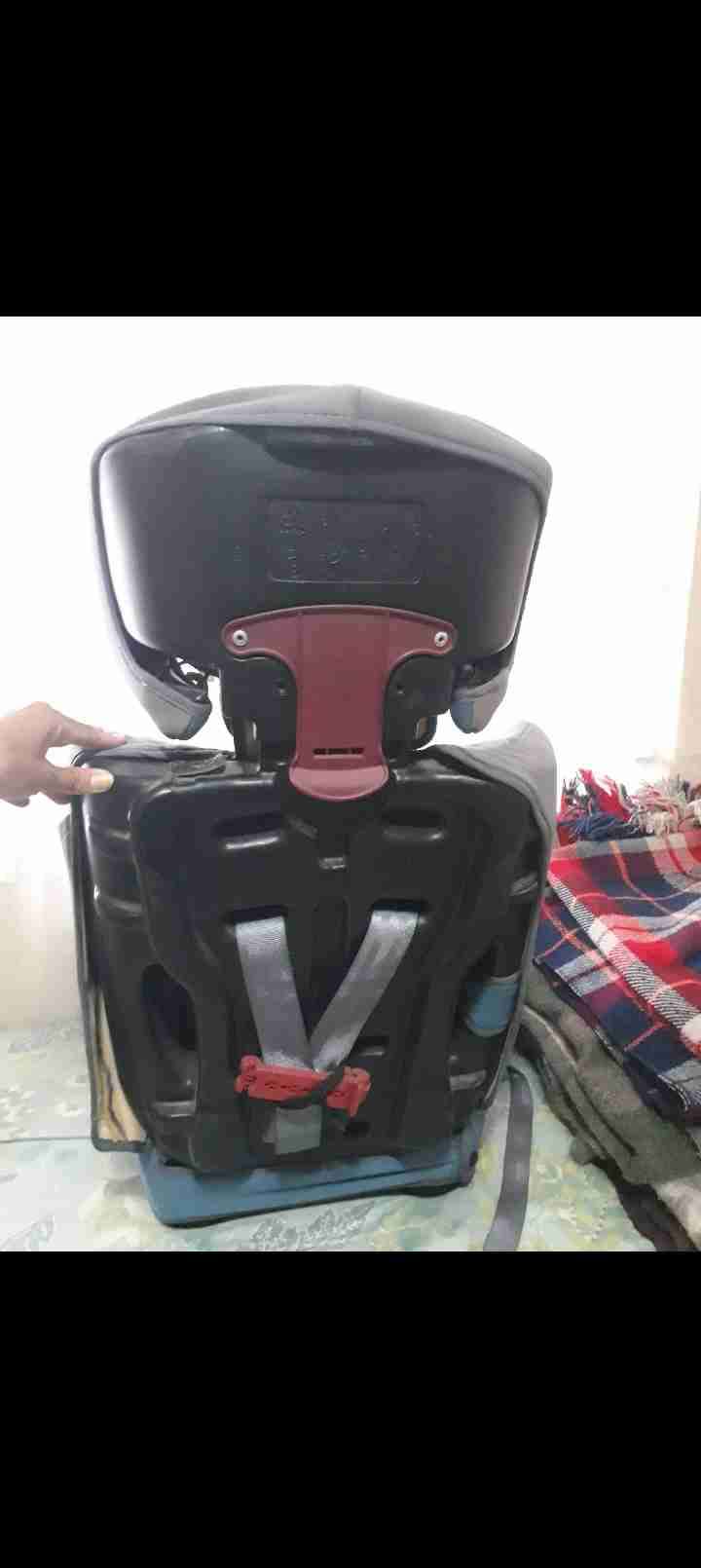 Silla de auto infantil celeste/gris - miniatura 2