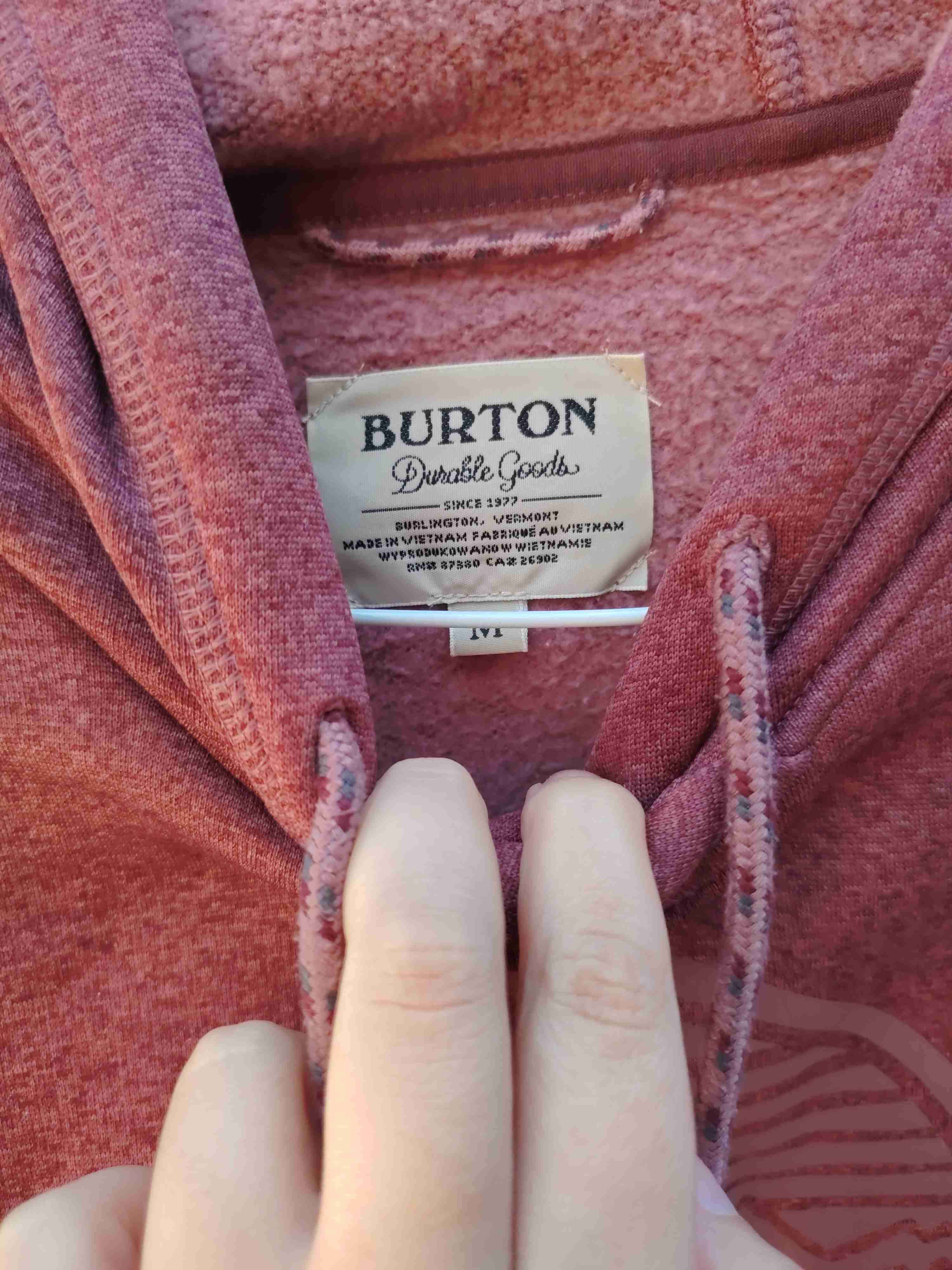 Polerón burdeos con capucha Burton - miniatura 3