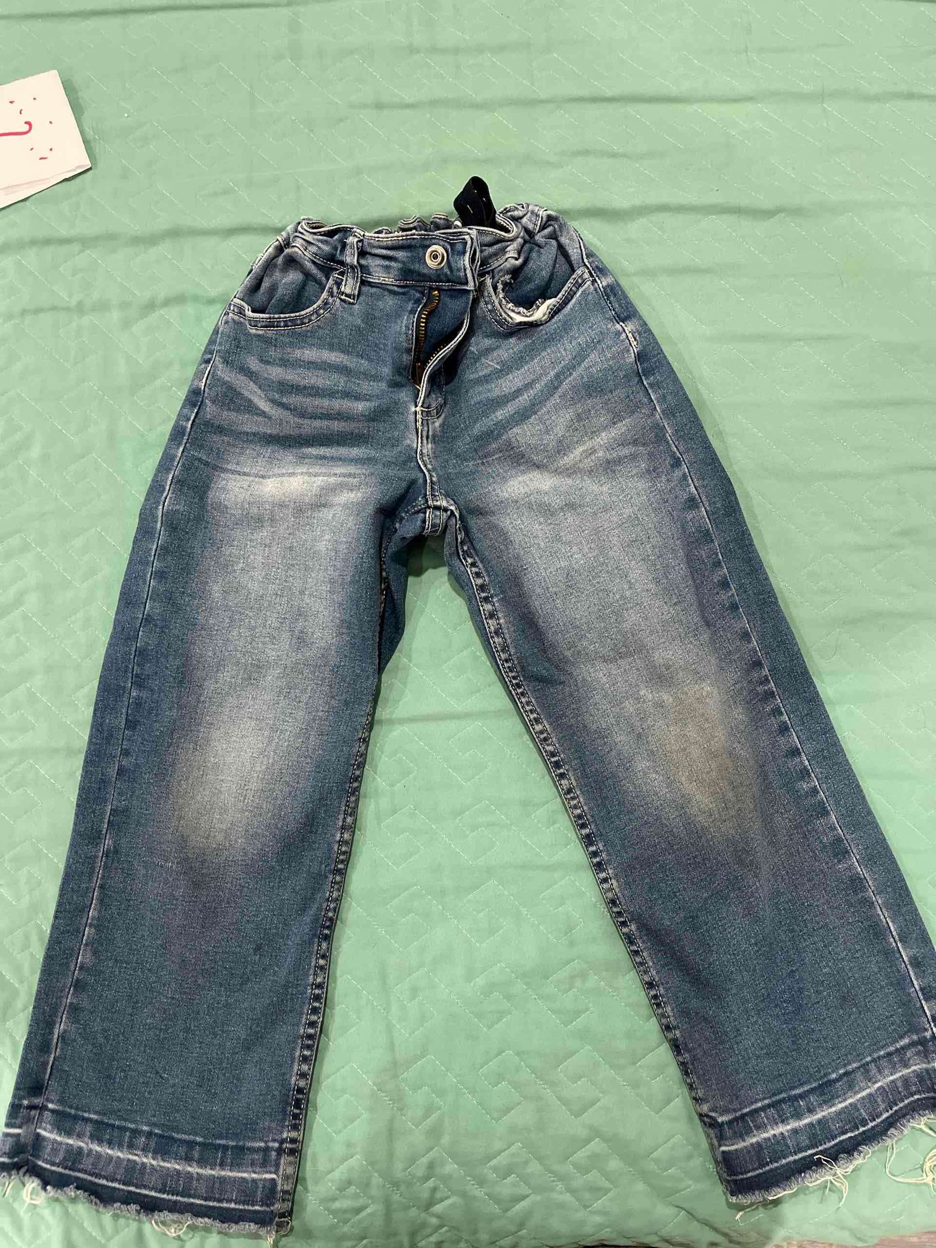 Jeans azules de niña - miniatura 1