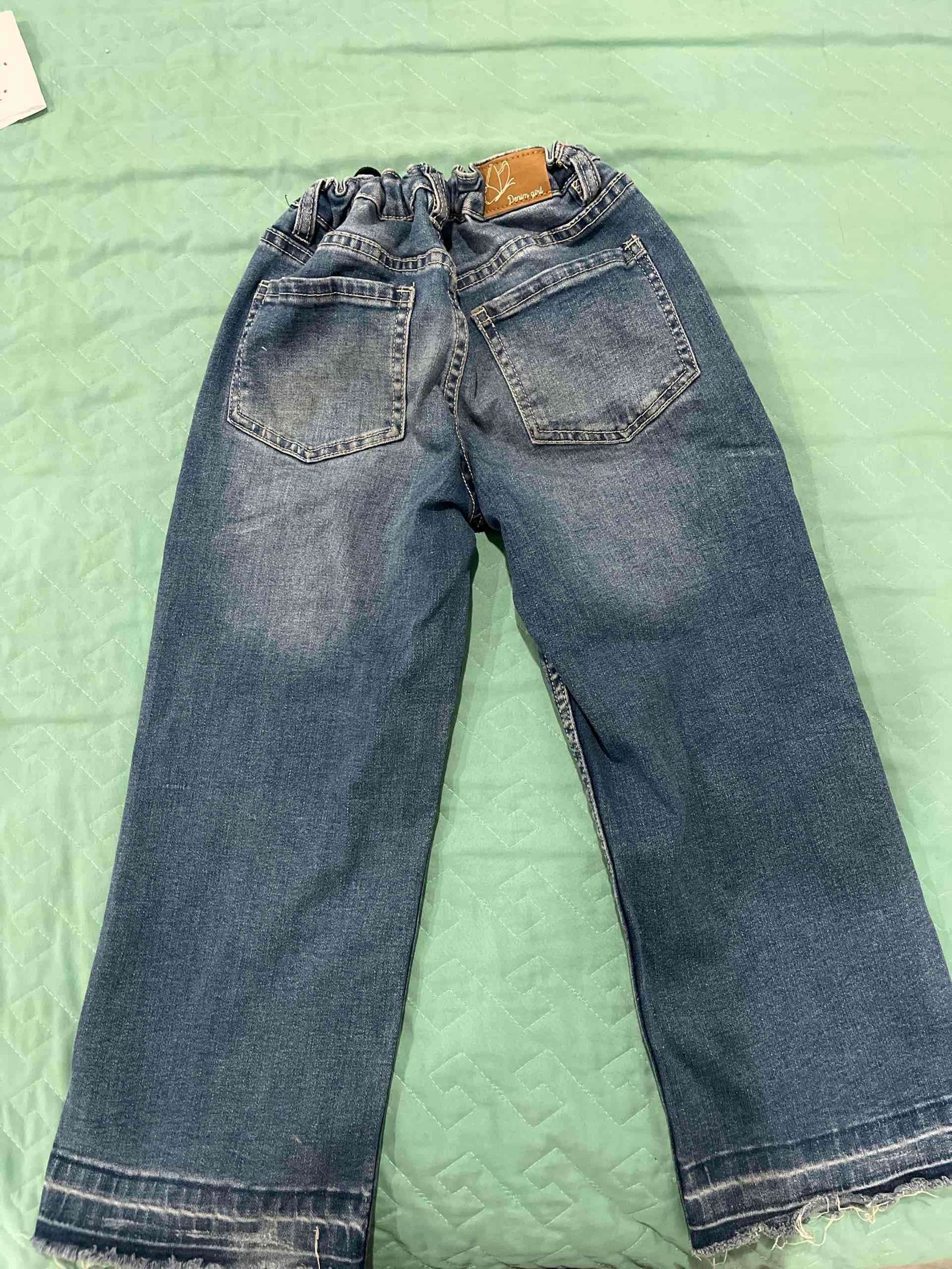 Jeans azules de niña - miniatura 2