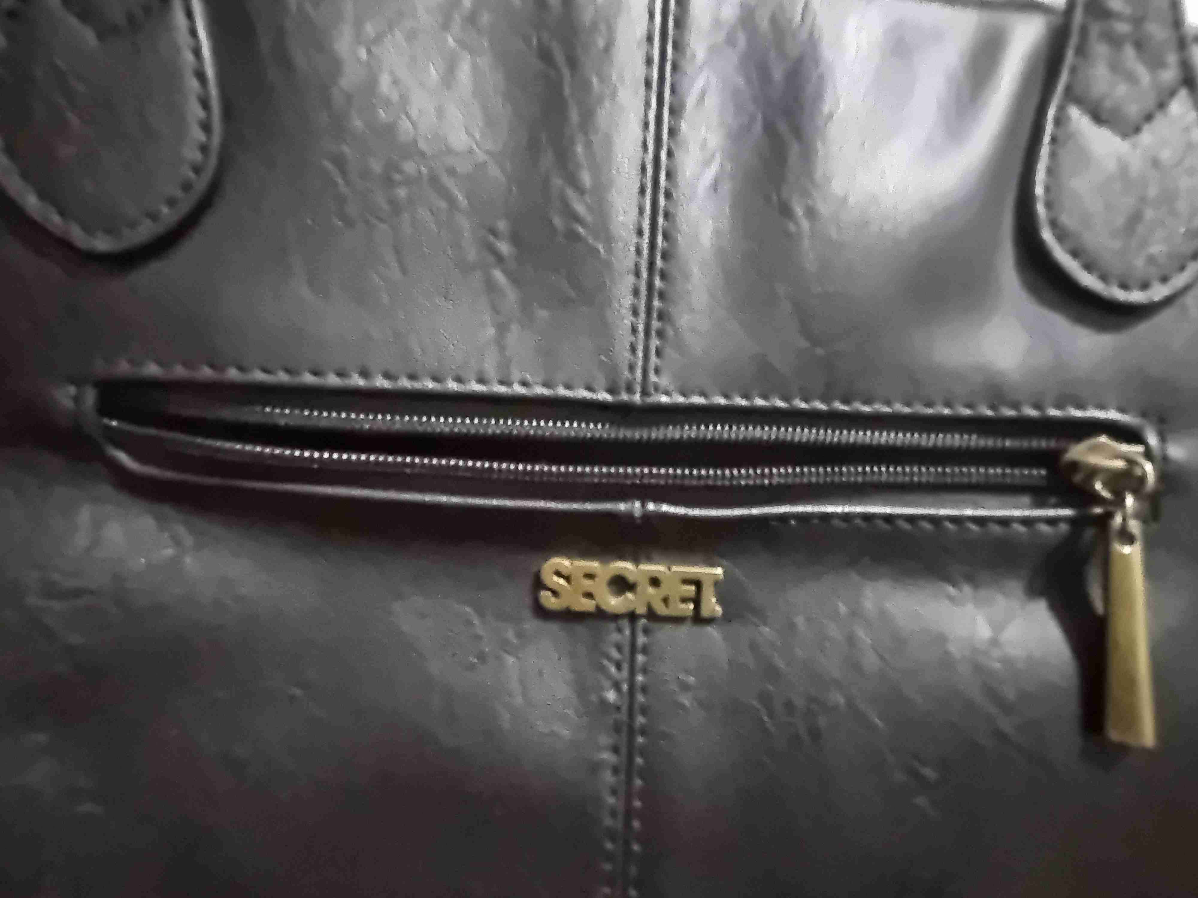 Bolso tejado negro elegante - miniatura 3