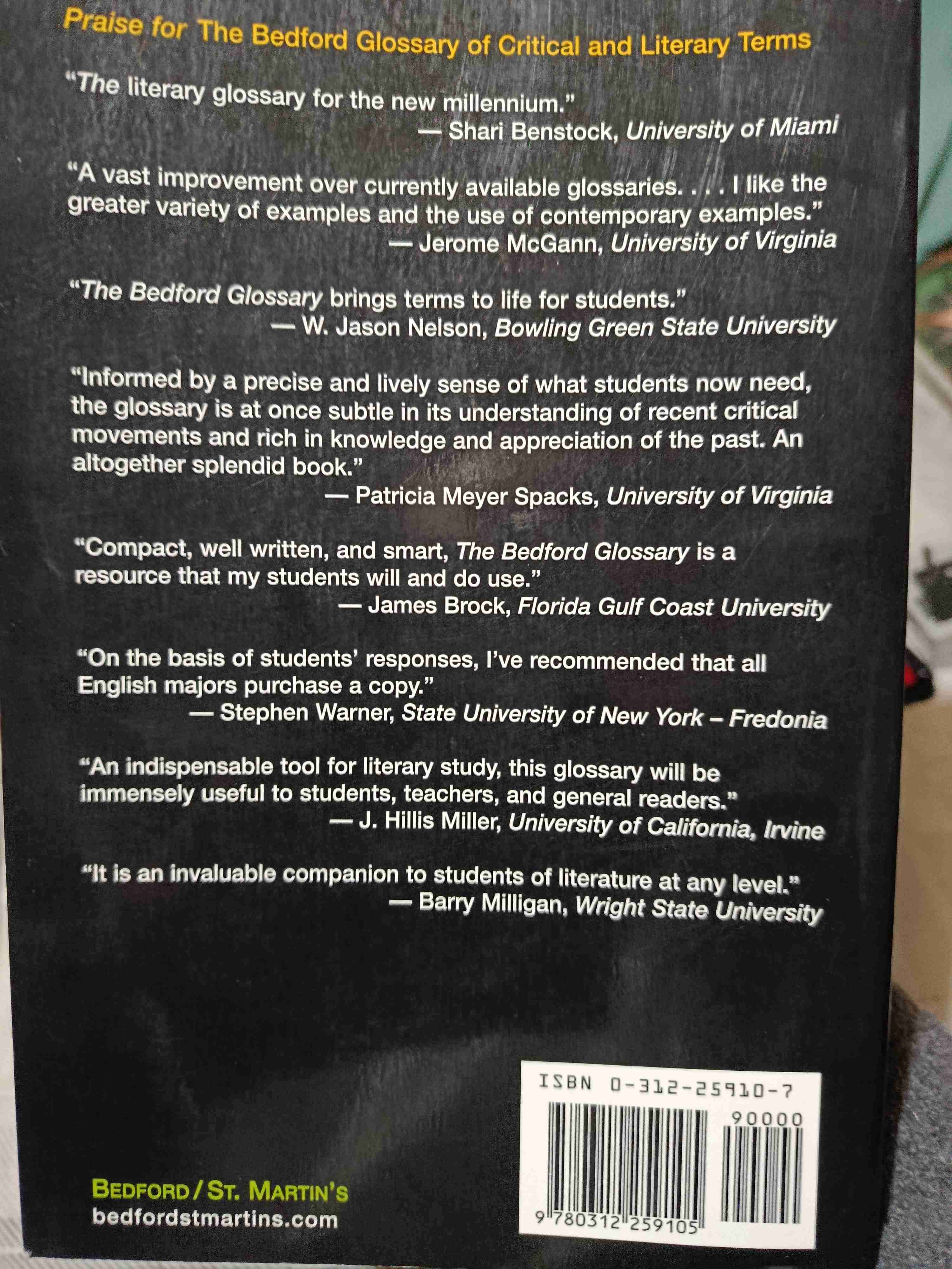 Glosario Bedford de Términos Literarios - miniatura 2