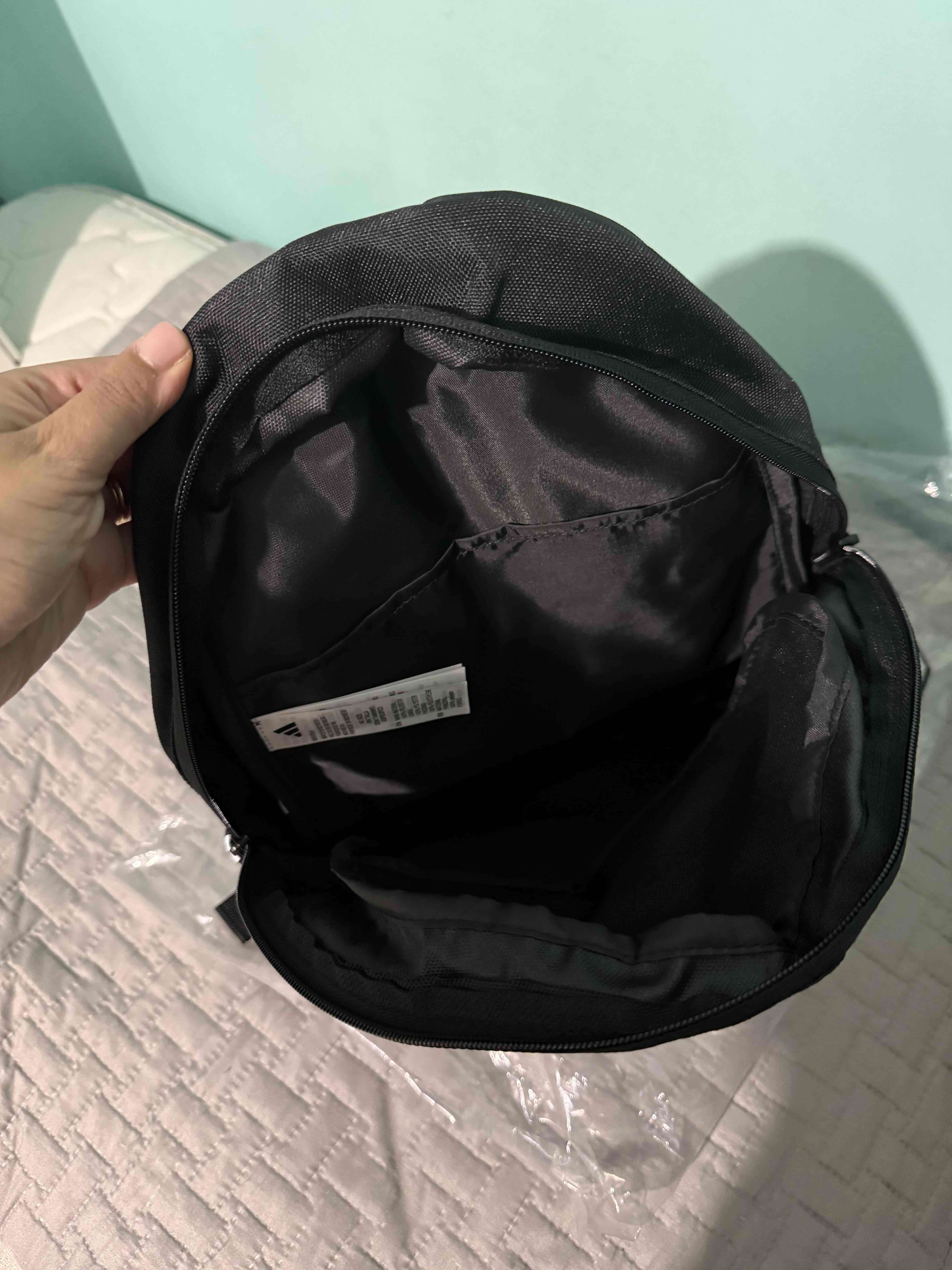 Mochila negra Adidas nueva original - miniatura 3