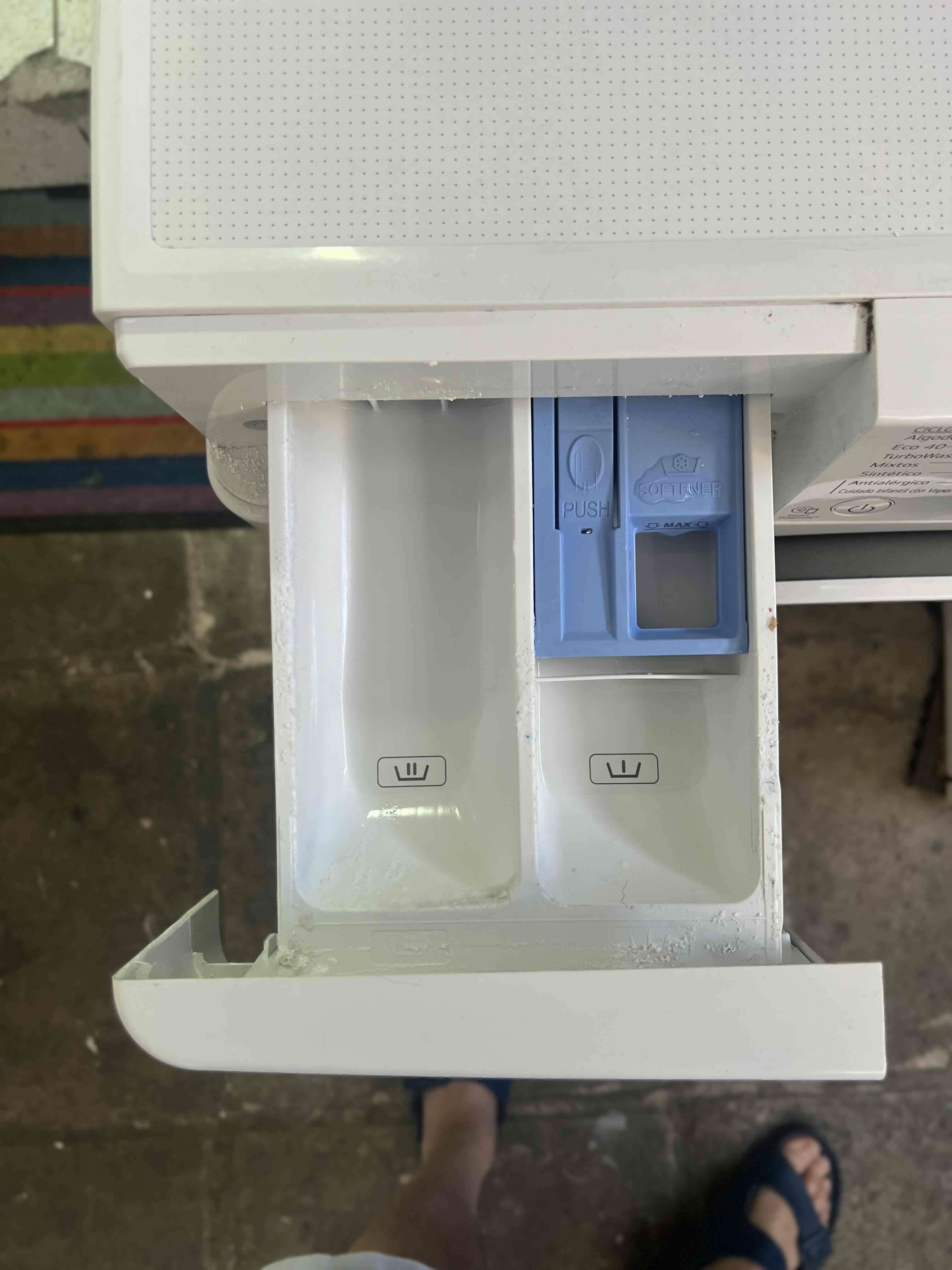 Lavadora LG ThinQ 9/5kg blanca - miniatura 3