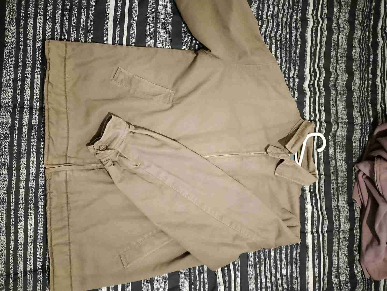 Chaqueta cafe para hombre - miniatura 1