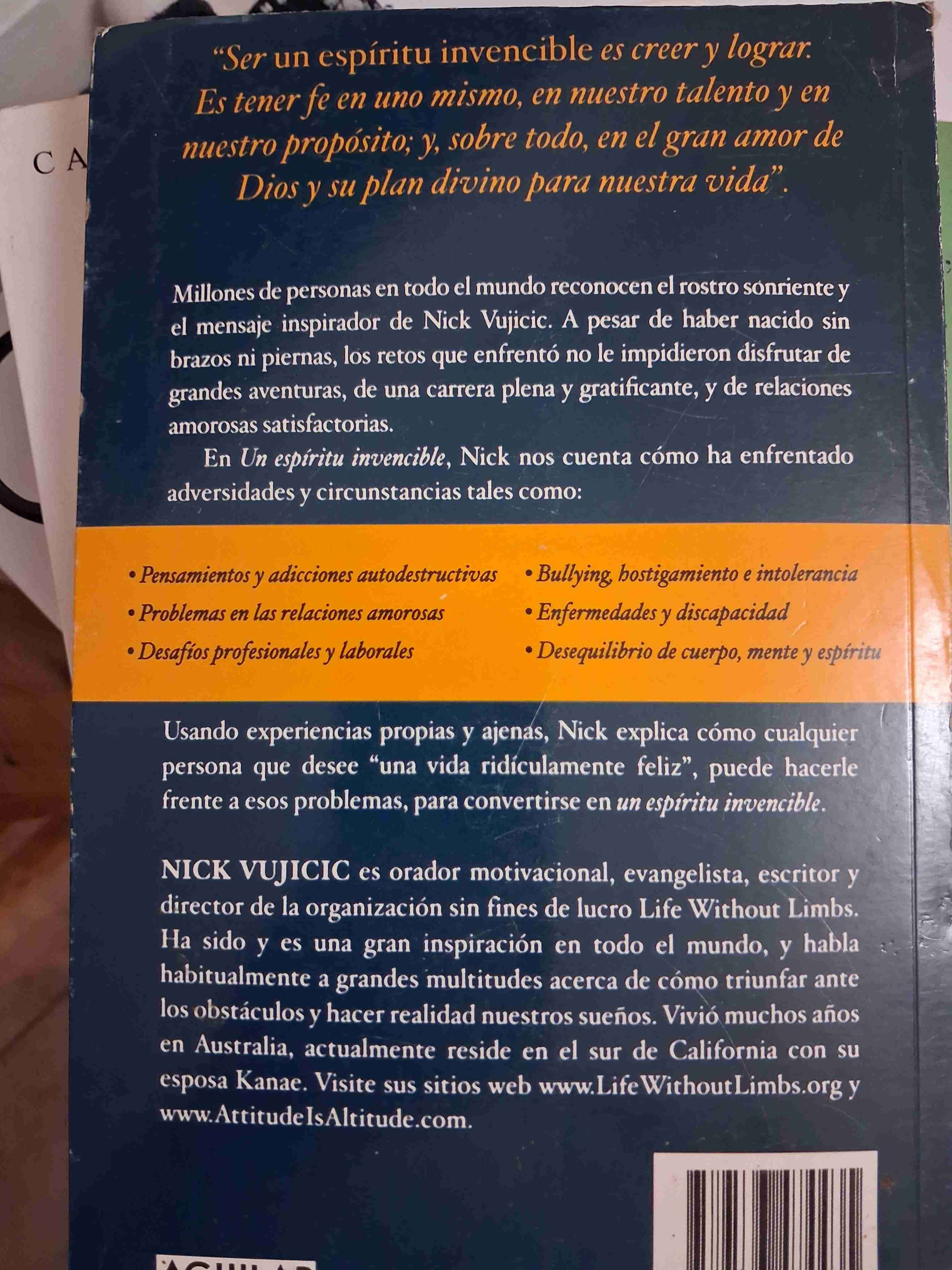 Libro Un Espíritu Invencible - miniatura 2