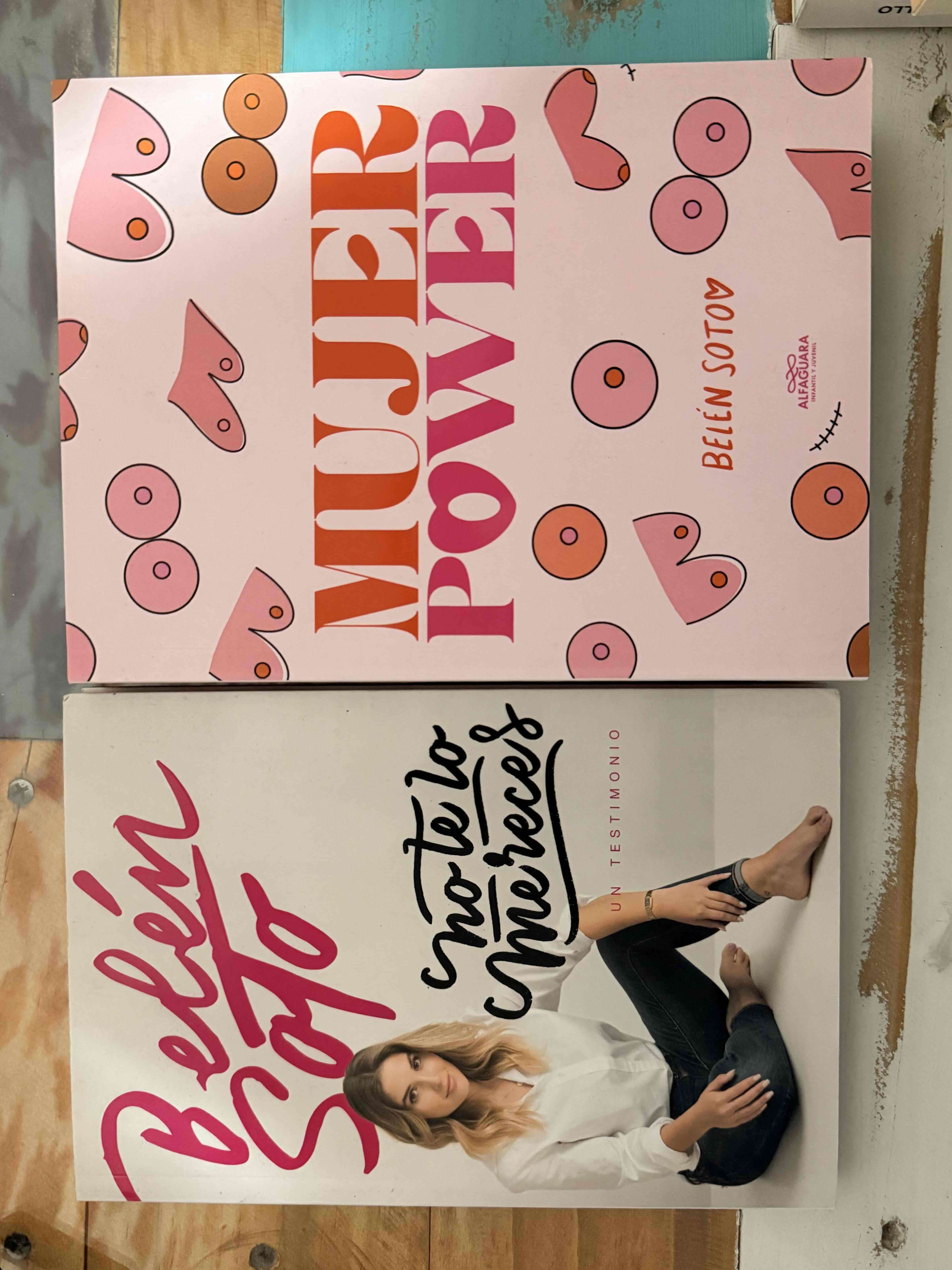 Set de libros Mujer Power y No te lo mereces