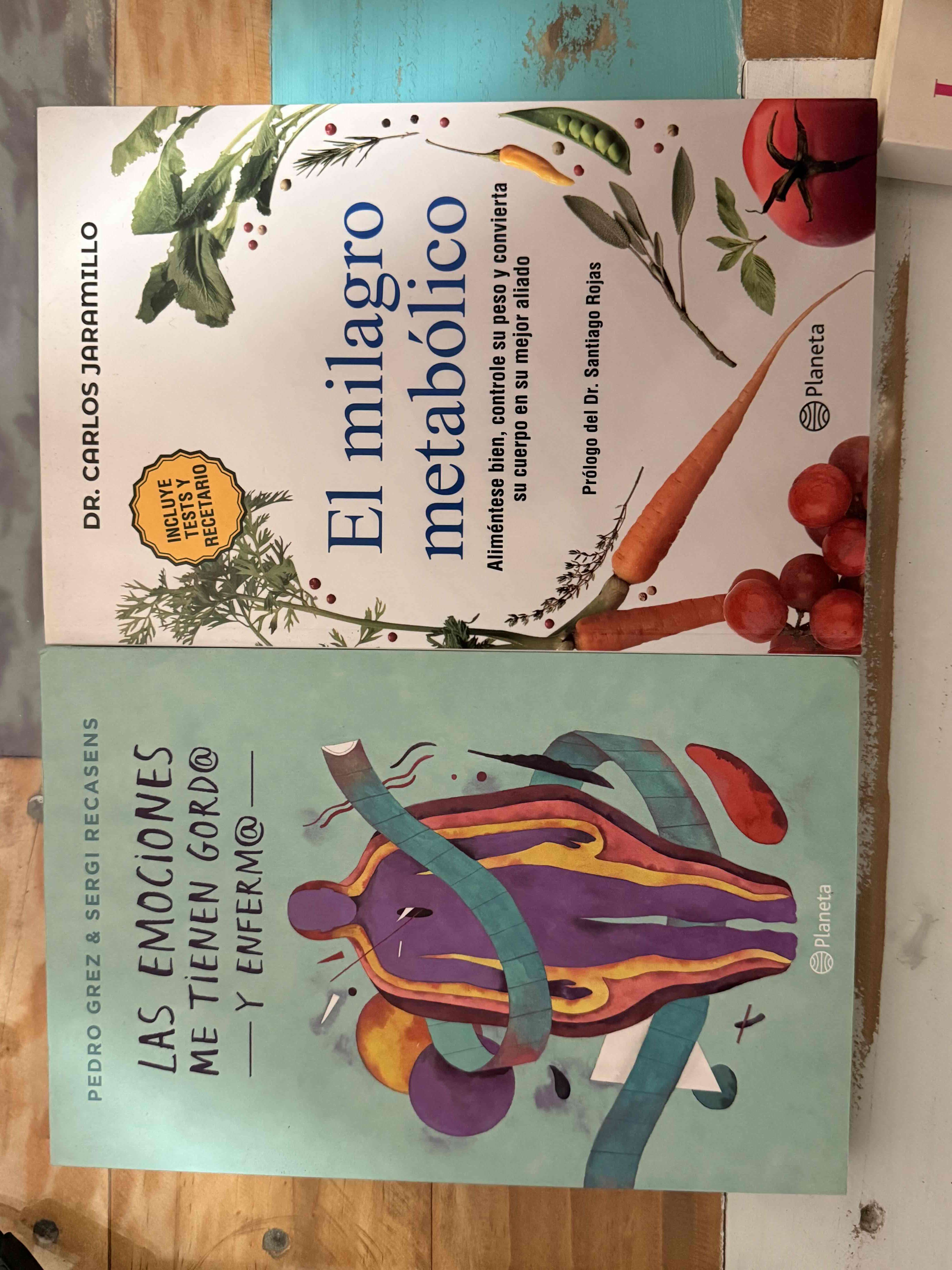 Dos libros de autoayuda y salud