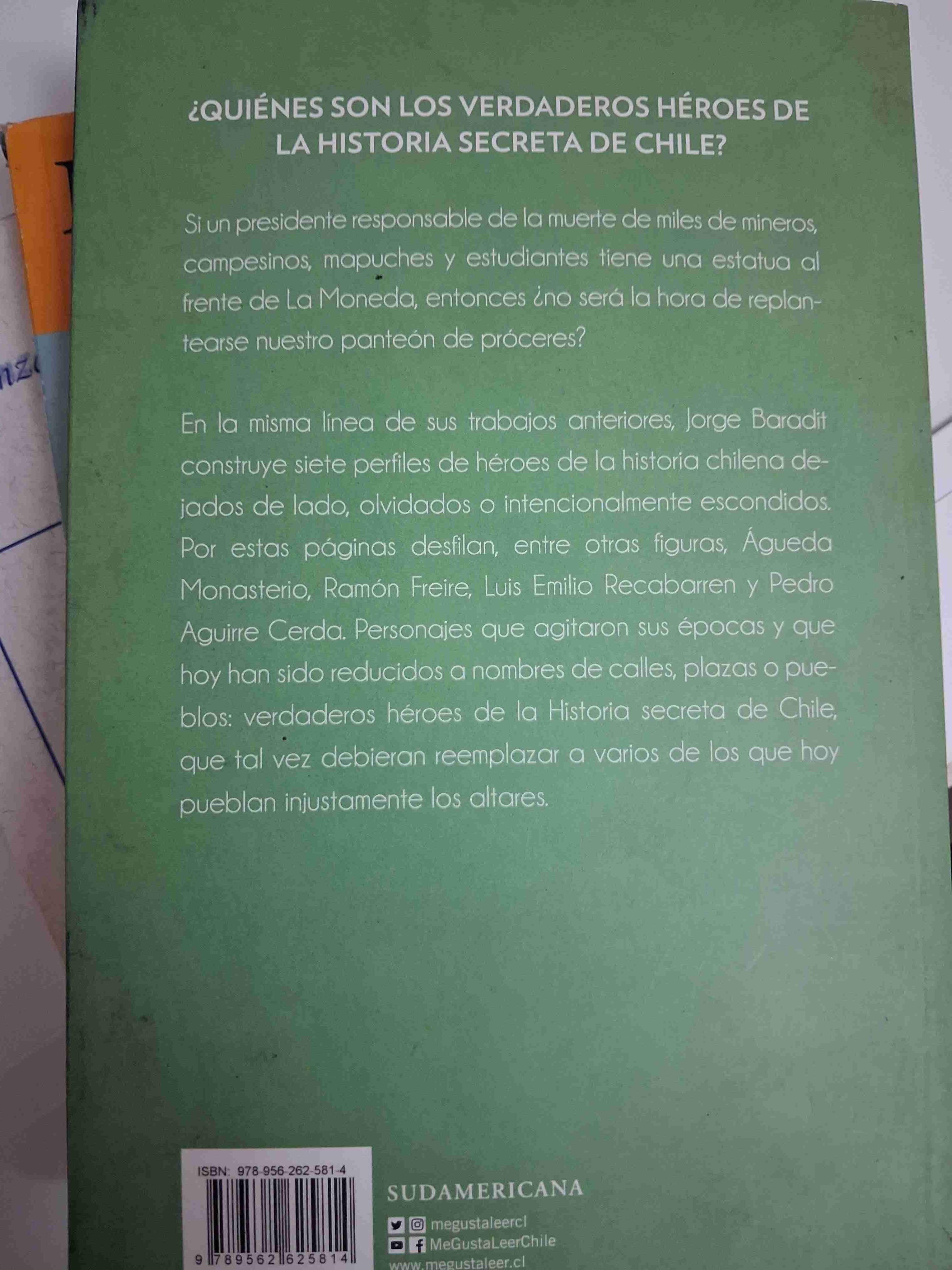 Libro Héroes de Jorge Baradit - miniatura 2