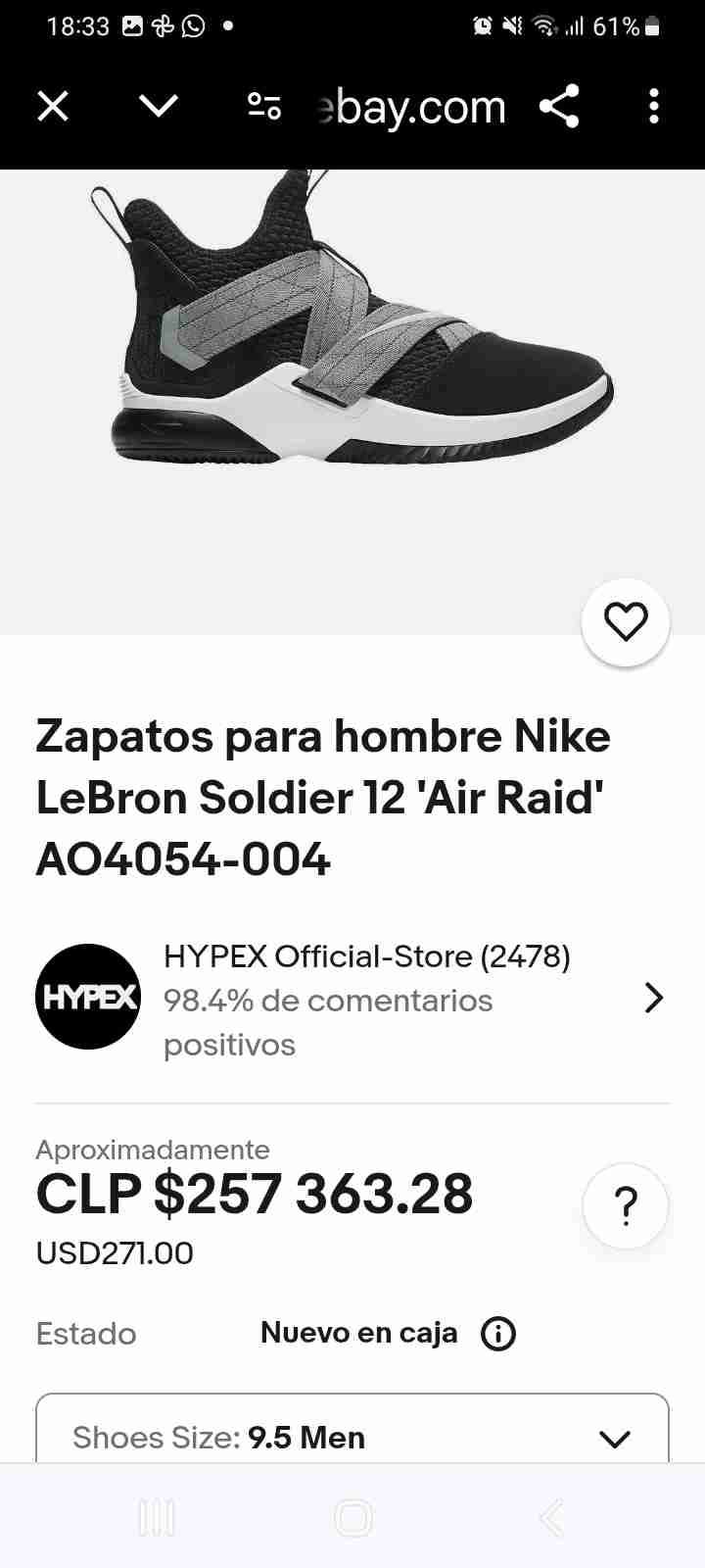 Zapatillas deportivas negras y grises - miniatura 3