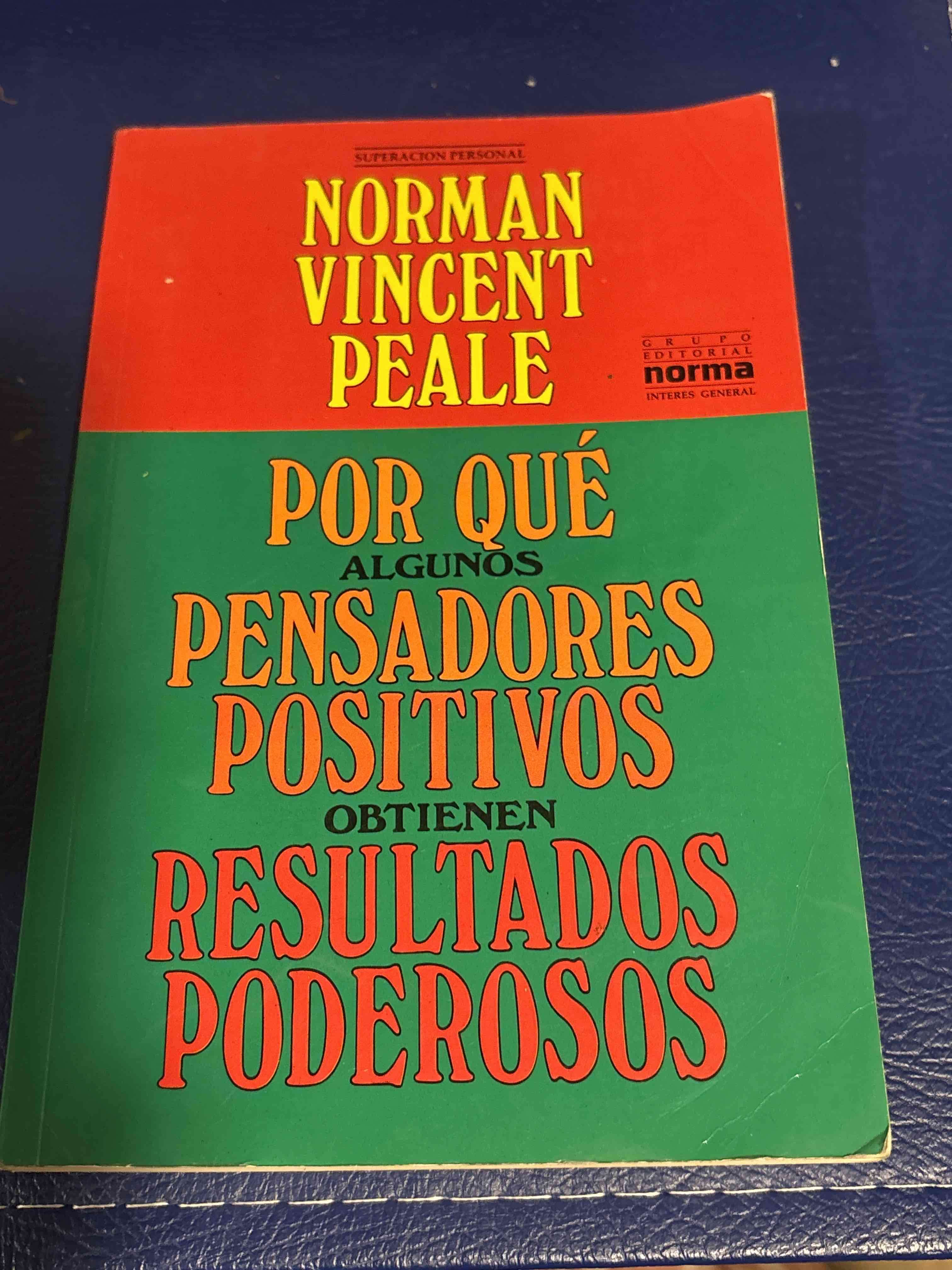 Libro de autoayuda Norman Vincent Peale - miniatura 1