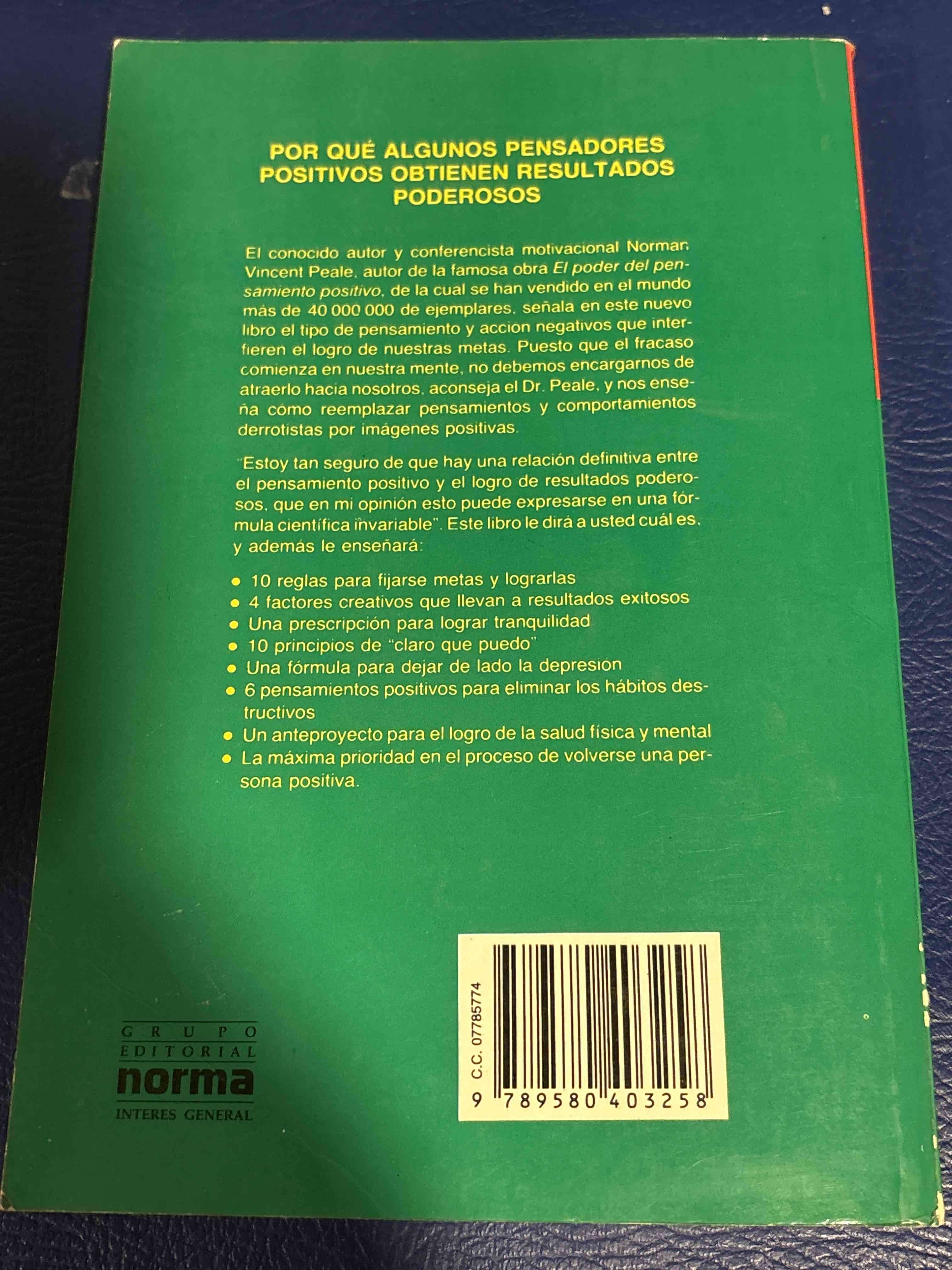Libro de autoayuda Norman Vincent Peale - miniatura 2