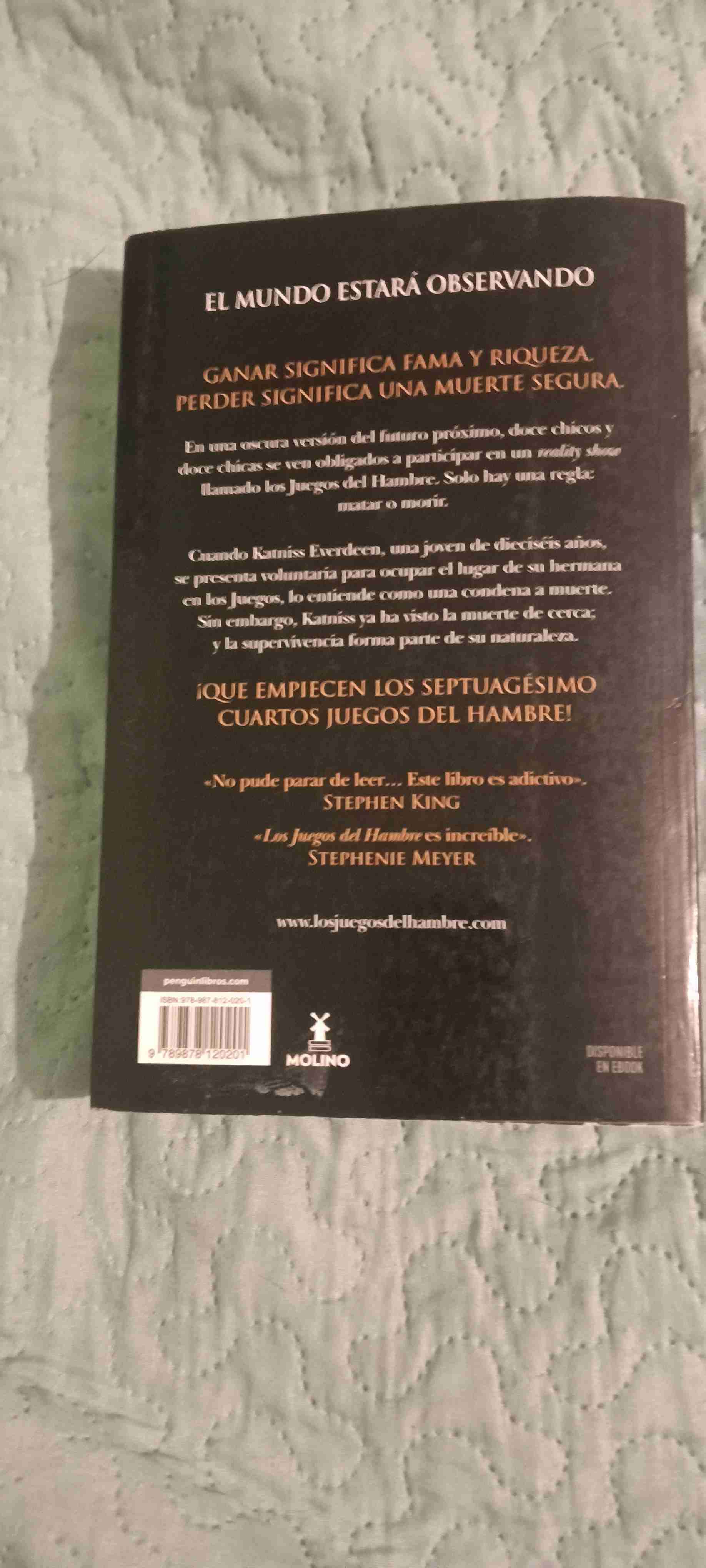 Libro Los Juegos del Hambre - miniatura 2