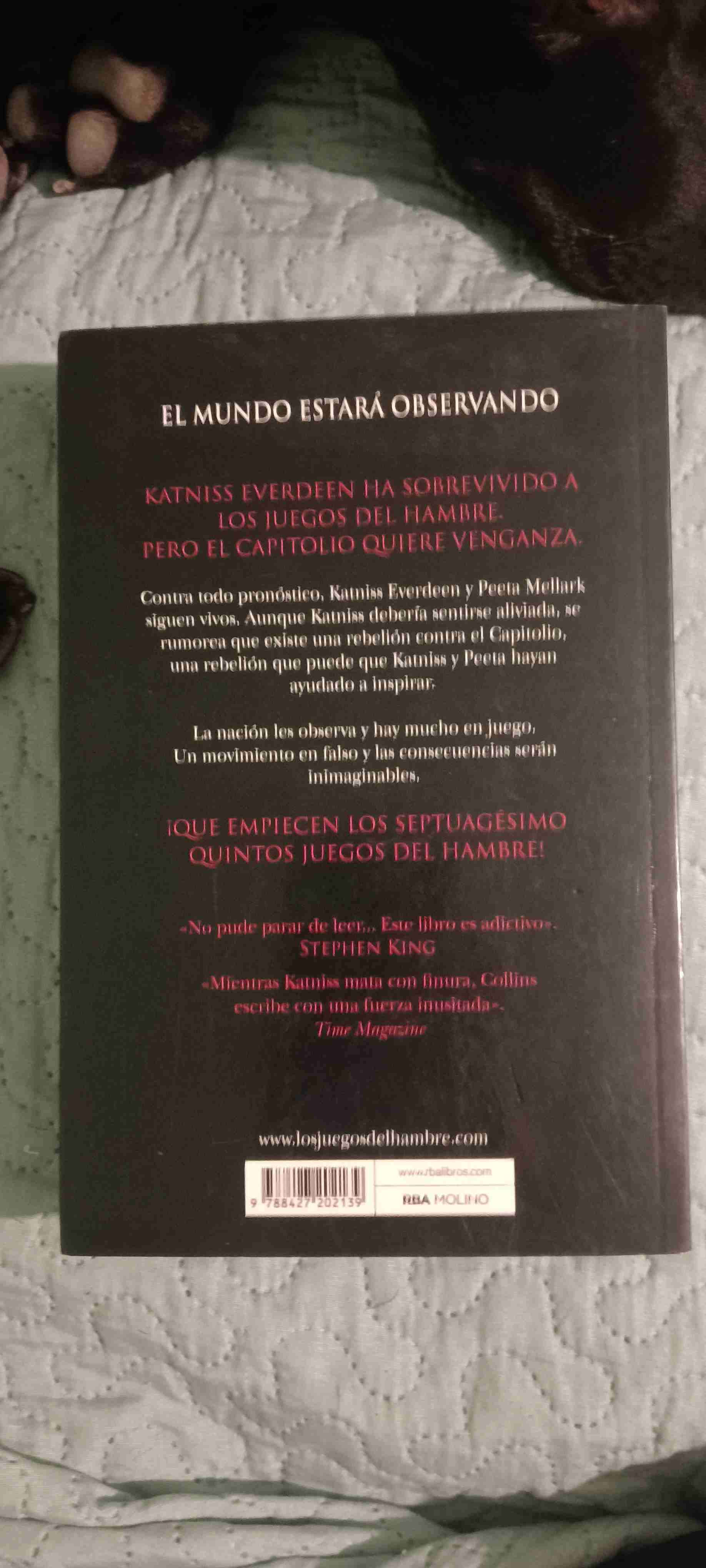 Libro En Llamas Suzanne Collins - miniatura 2