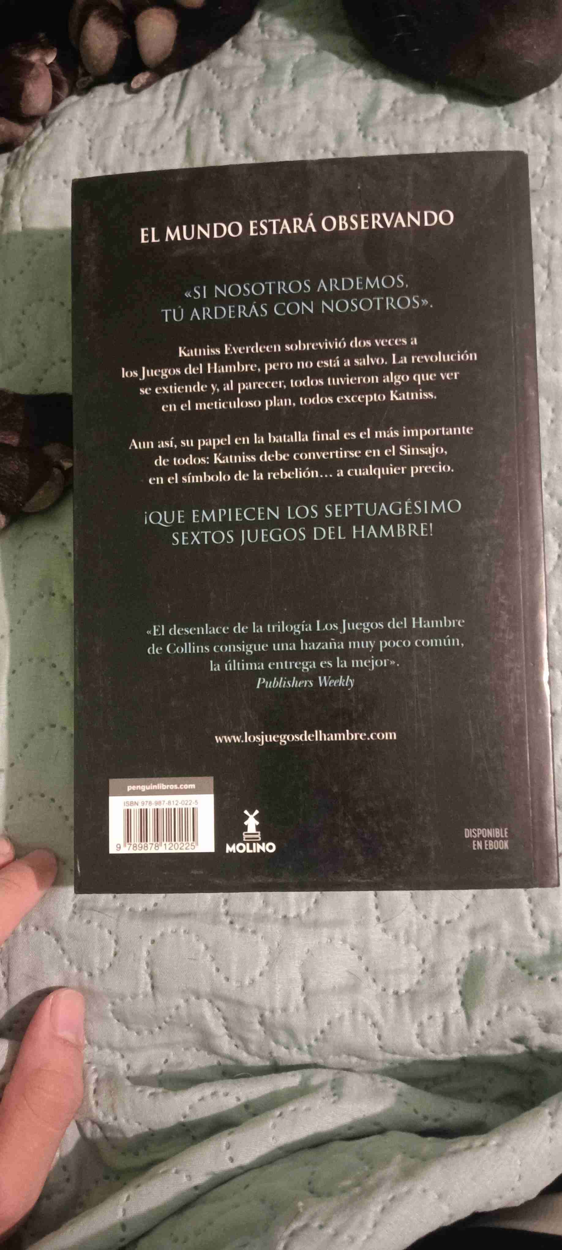 Libro Sinsajo de Suzanne Collins - miniatura 2