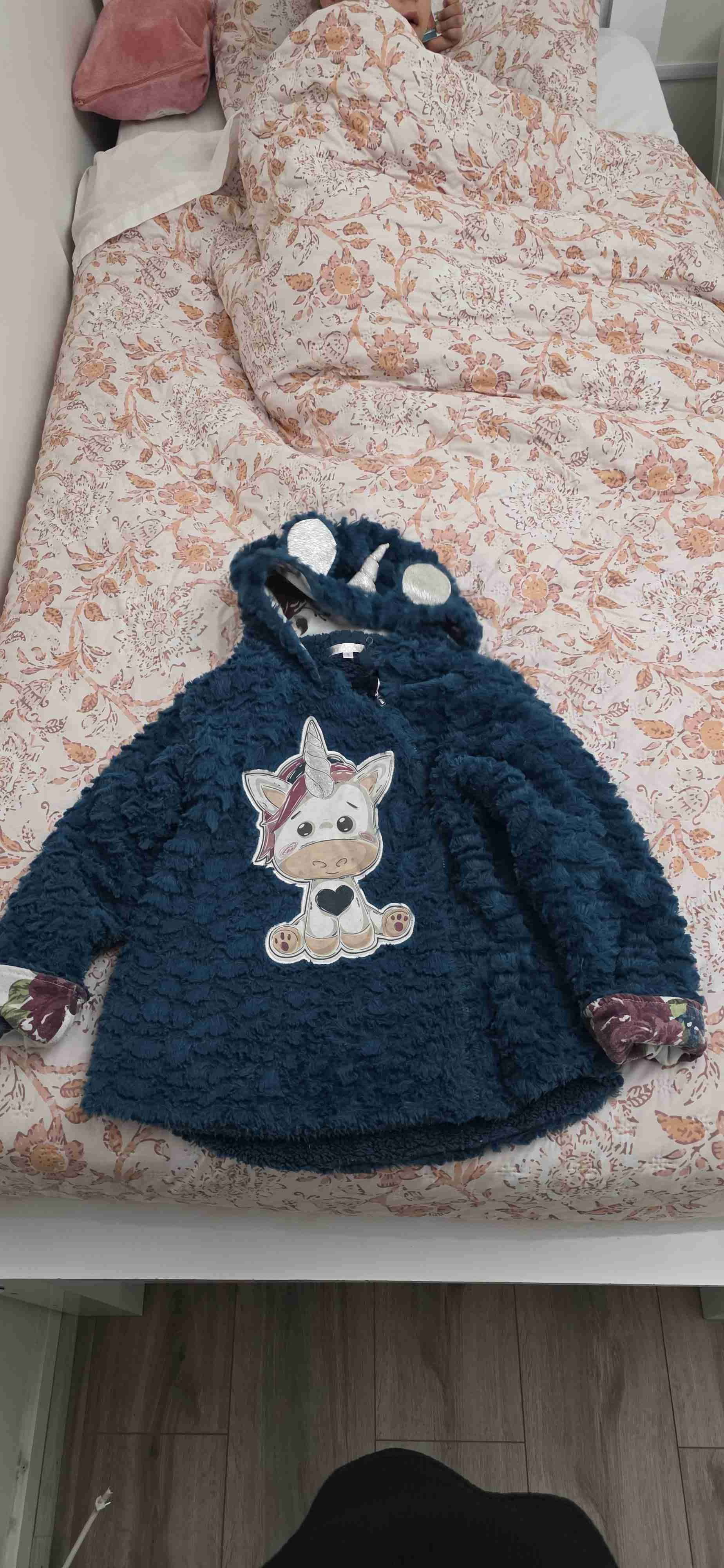 Abrigo niña unicornio talla 8 Limonada - miniatura 1