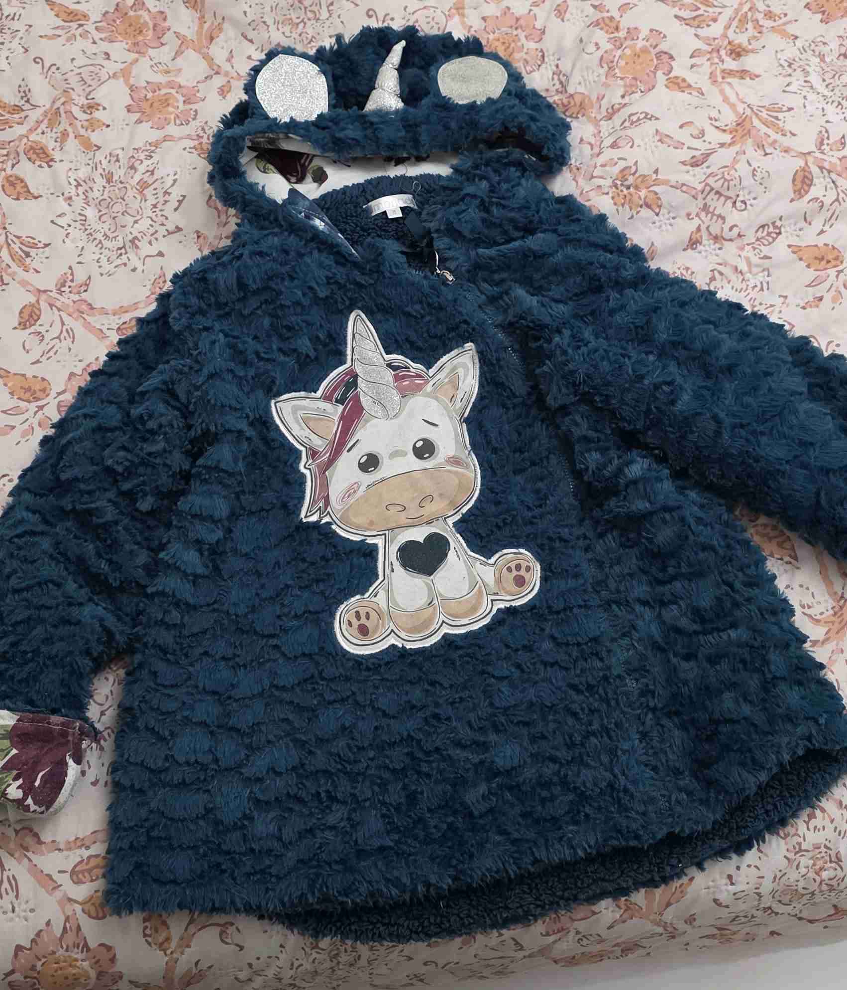 Abrigo niña unicornio talla 8 Limonada - miniatura 2