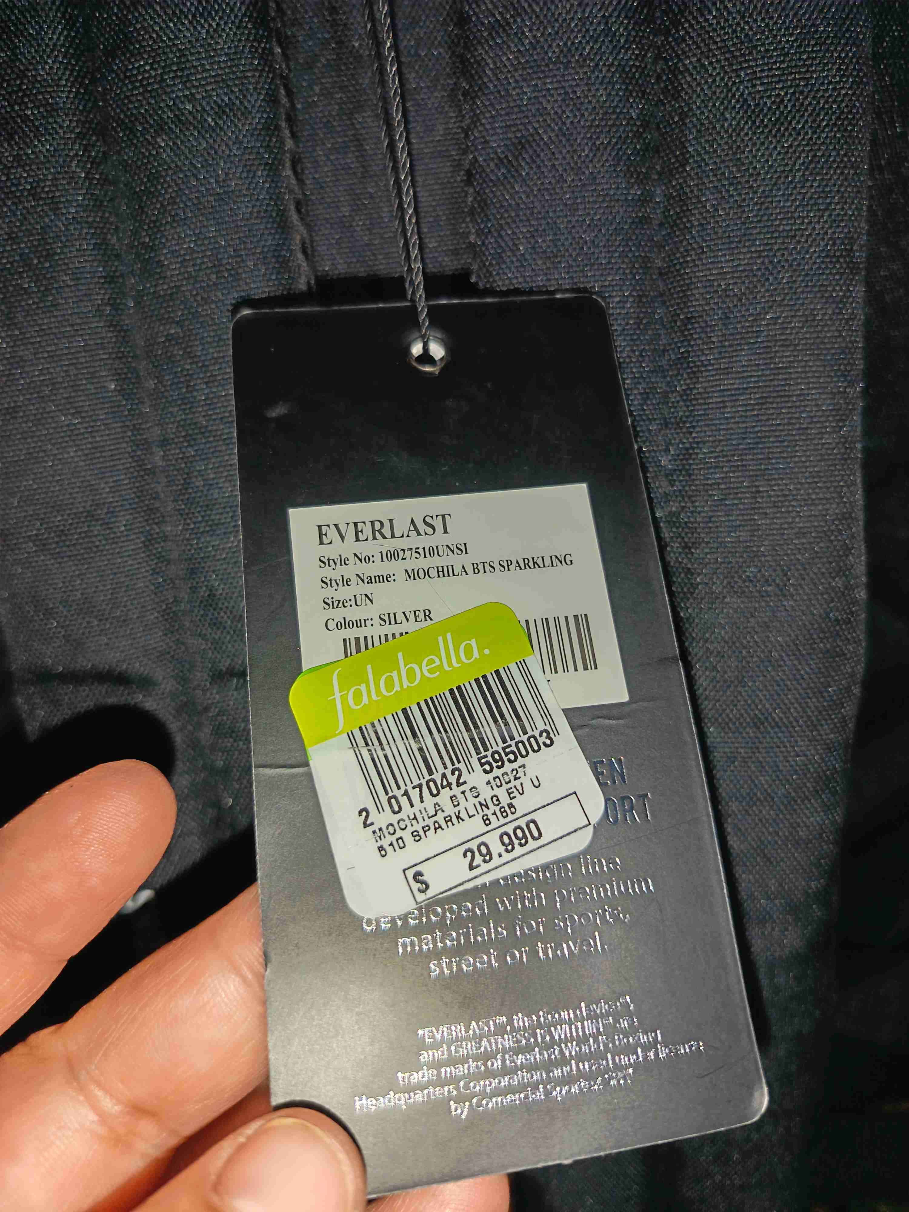 Mochila Everlast brillante - miniatura 6