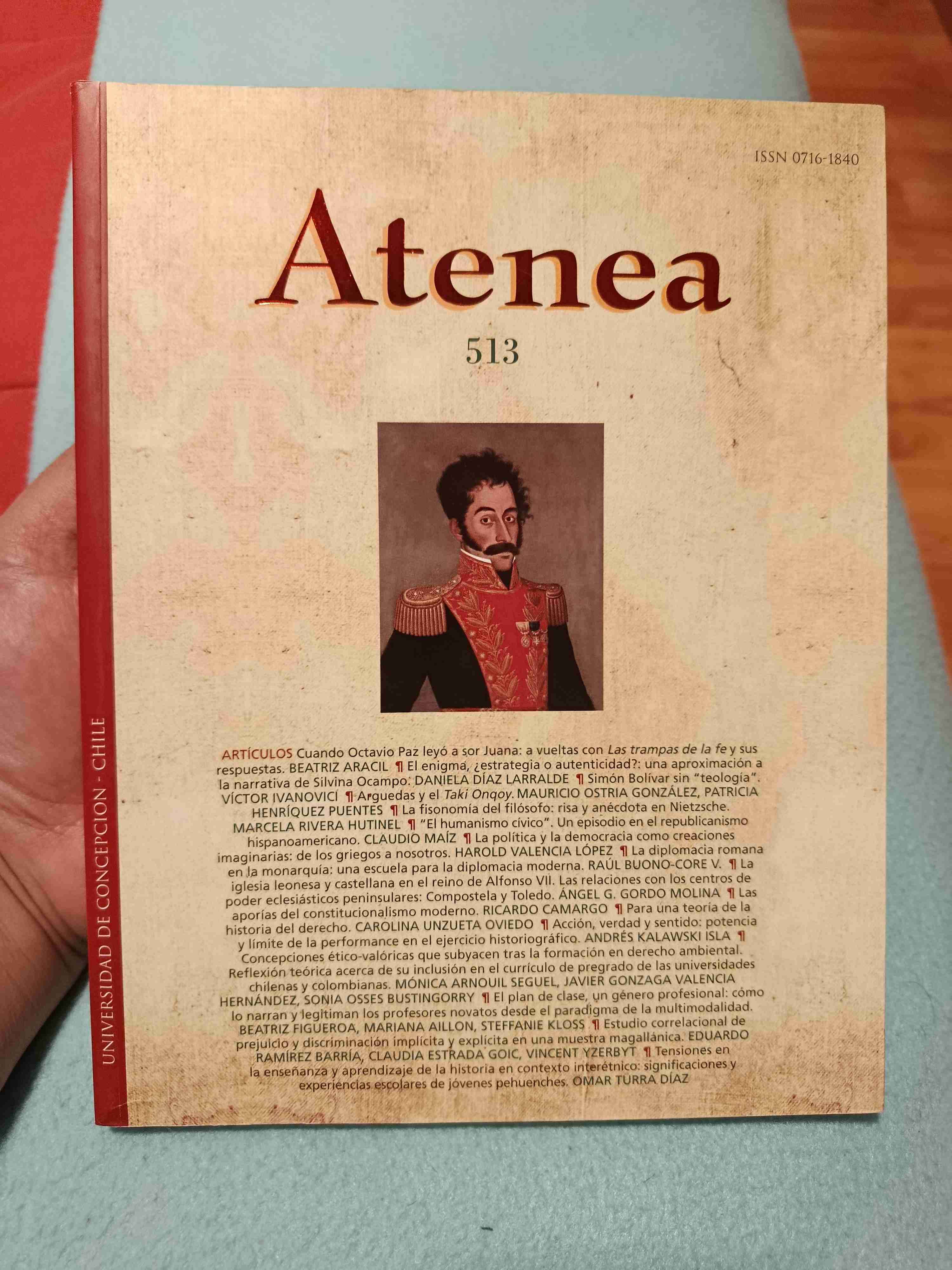 Revista Atenea N° 513 - miniatura 1