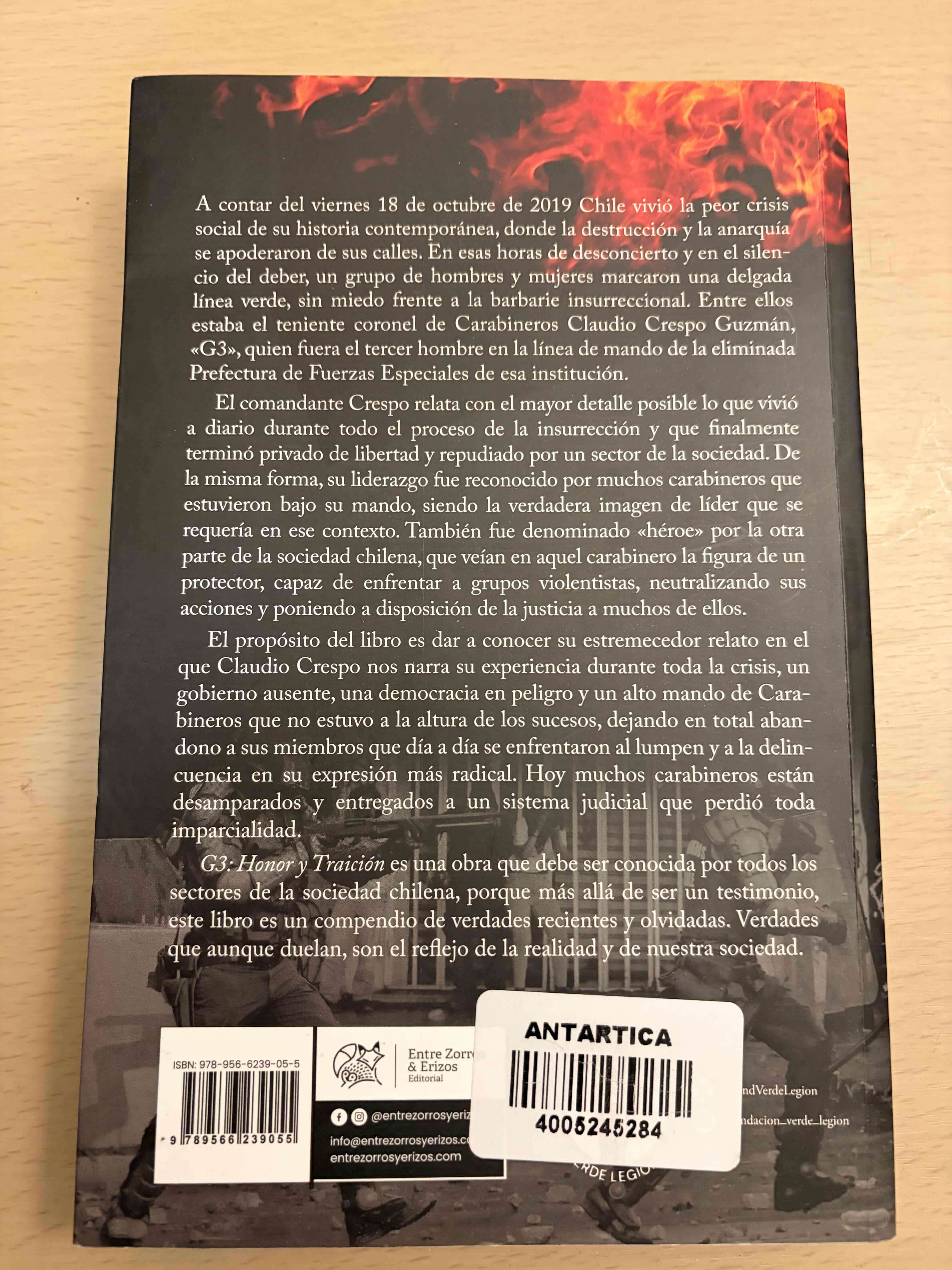 Libro G3 Honor y Traición - miniatura 2