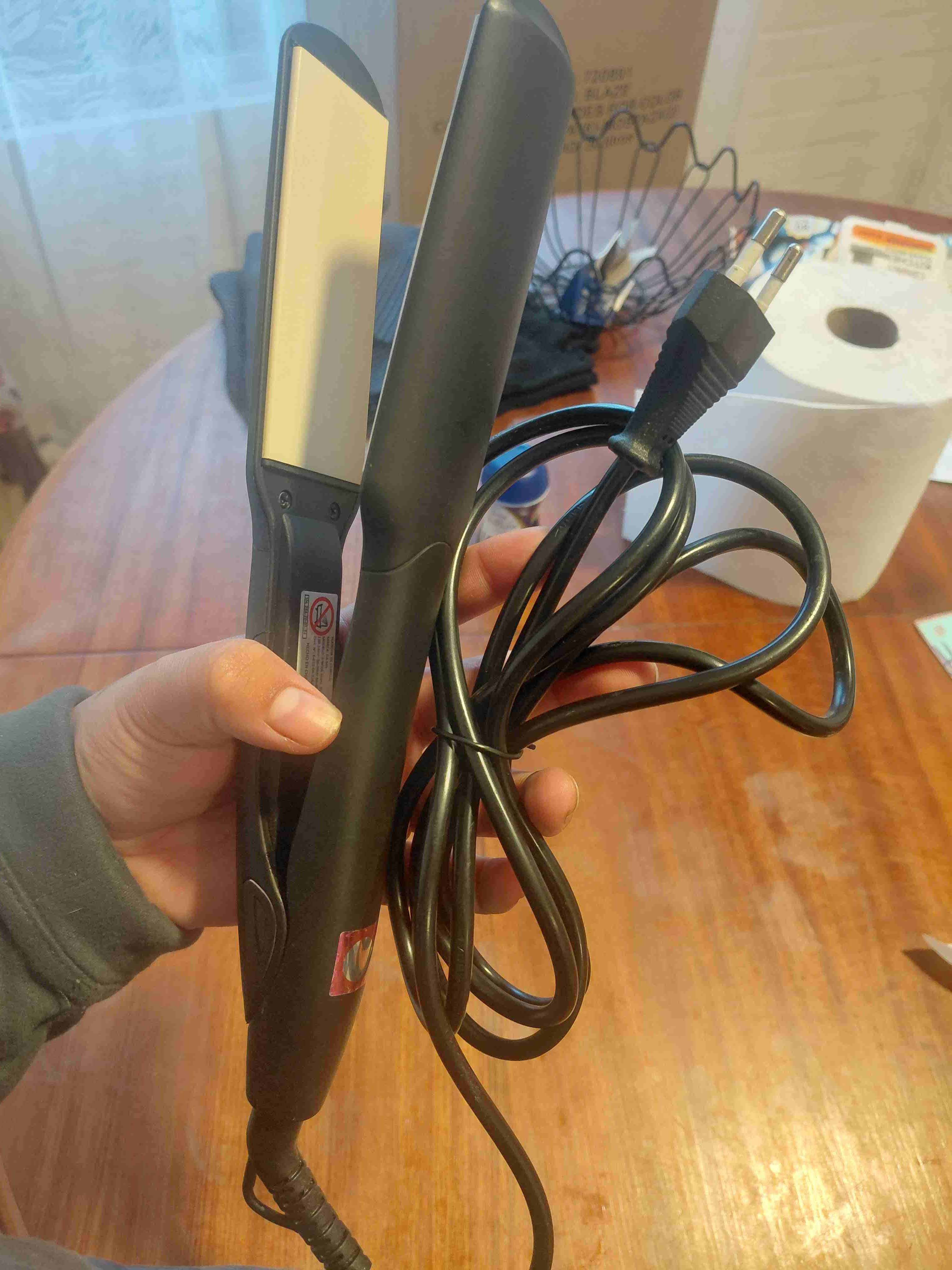 Plancha de pelo DUAL PLATES, ceramica y titanio. - miniatura 3