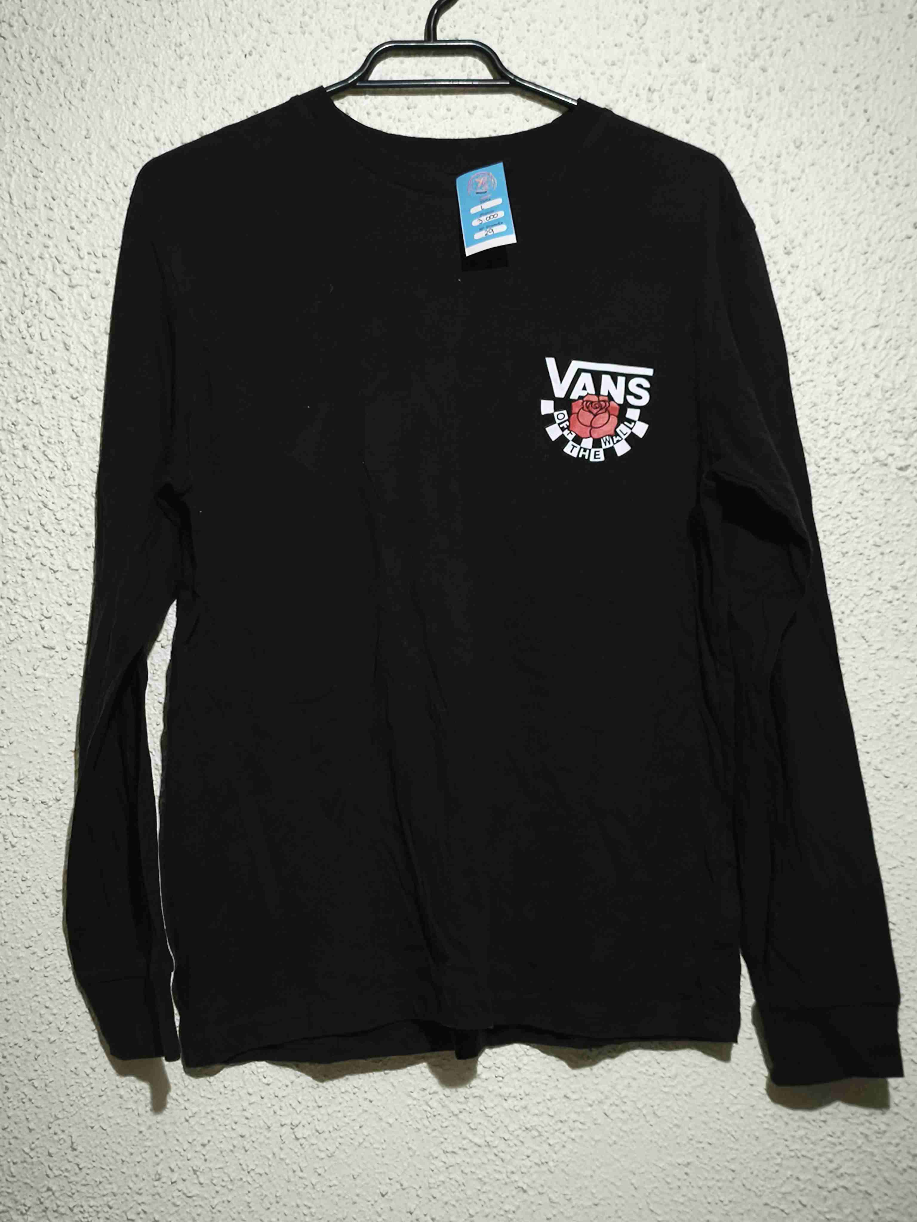 Polera Vans negra con estampado - miniatura 2