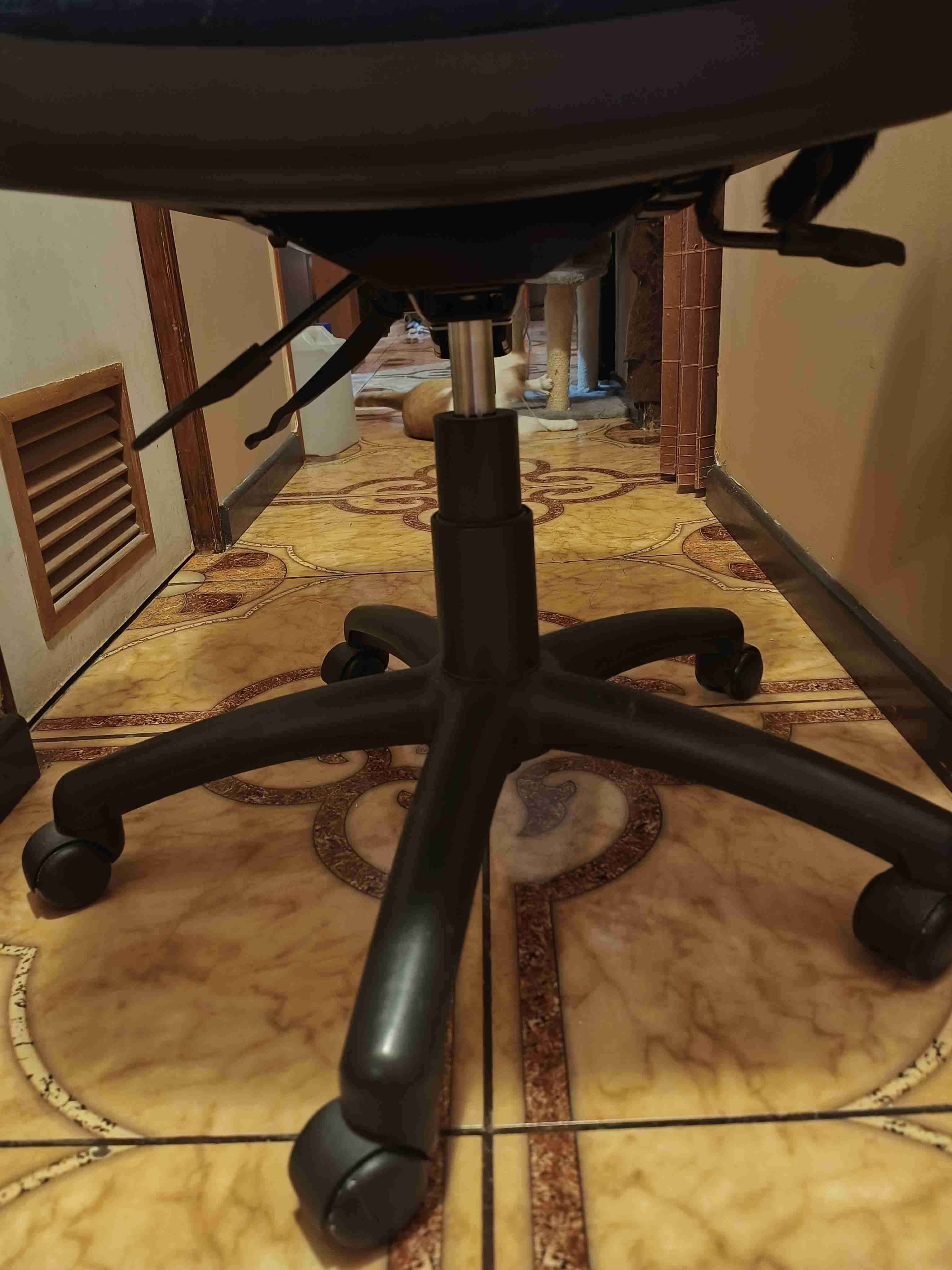 Silla de oficina azul - miniatura 5