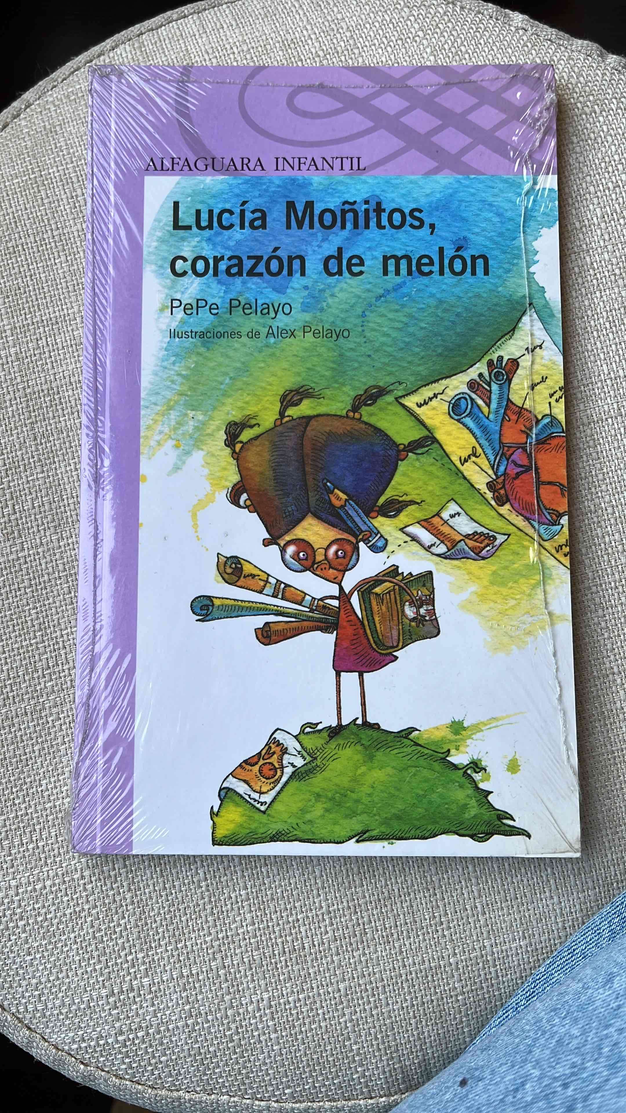 Libro Lucía Moñitos corazón de melón - miniatura 1