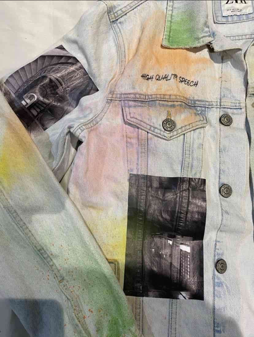 Chaqueta de mezclilla estampada - miniatura 4