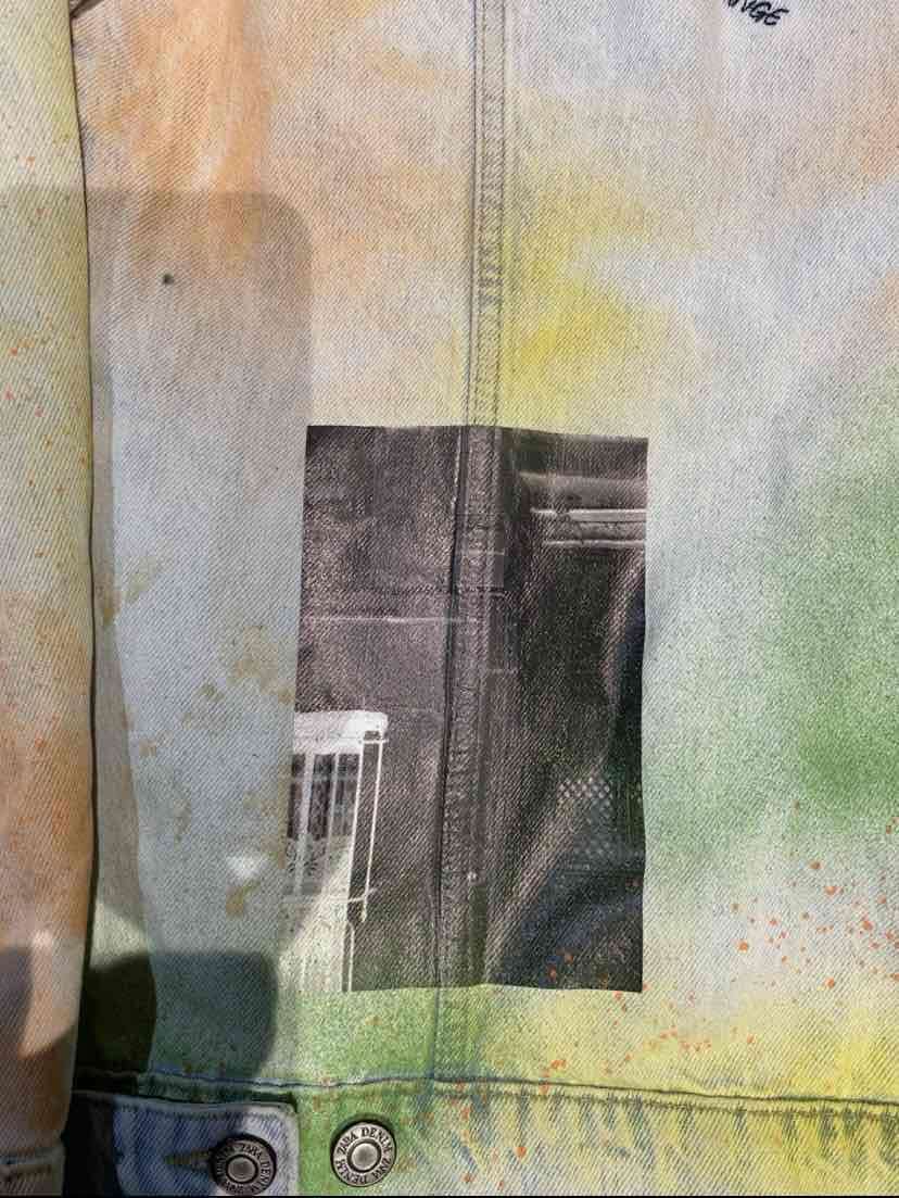 Chaqueta de mezclilla estampada - miniatura 6