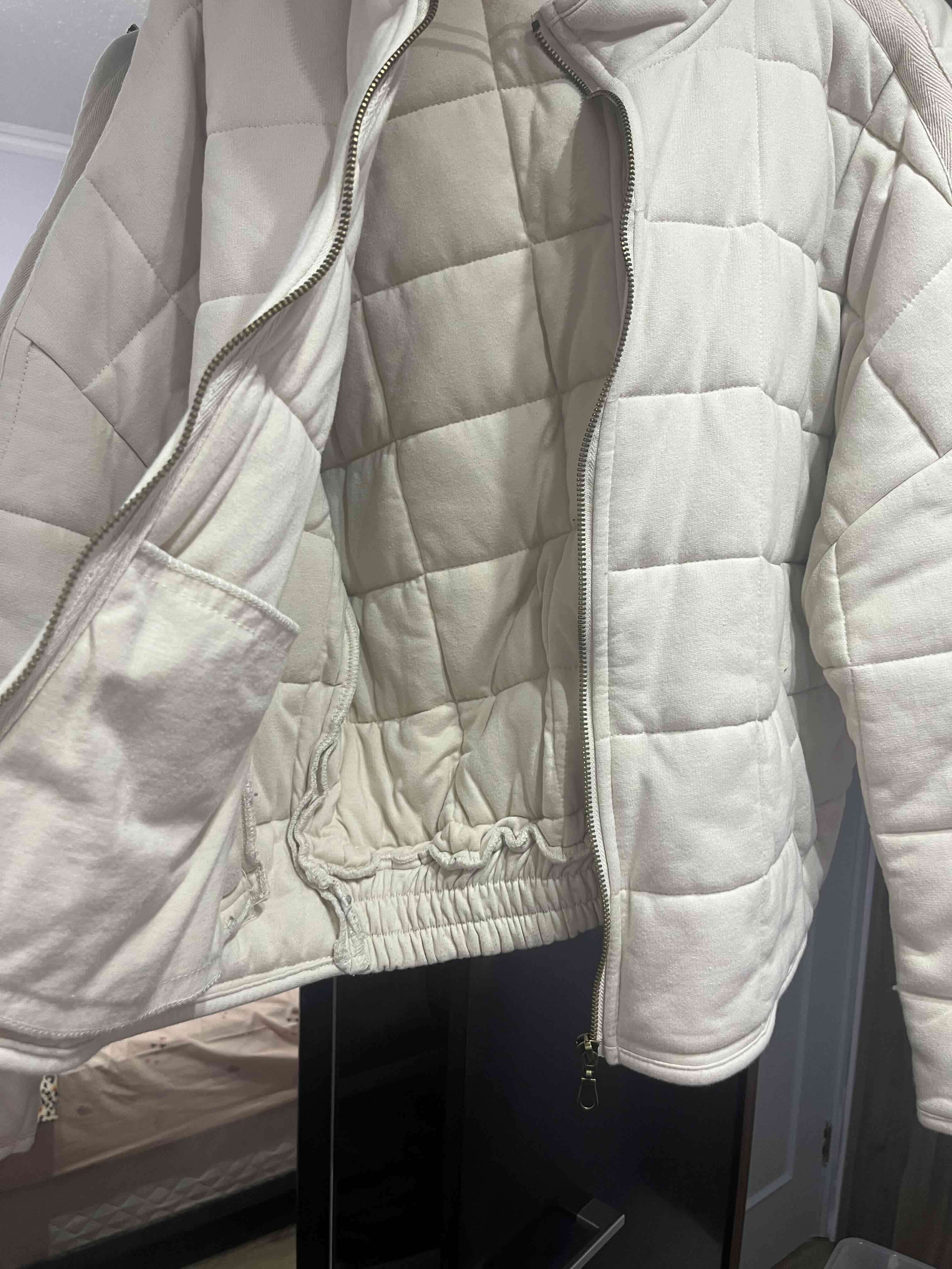 Chaqueta acolchada blanca - miniatura 2