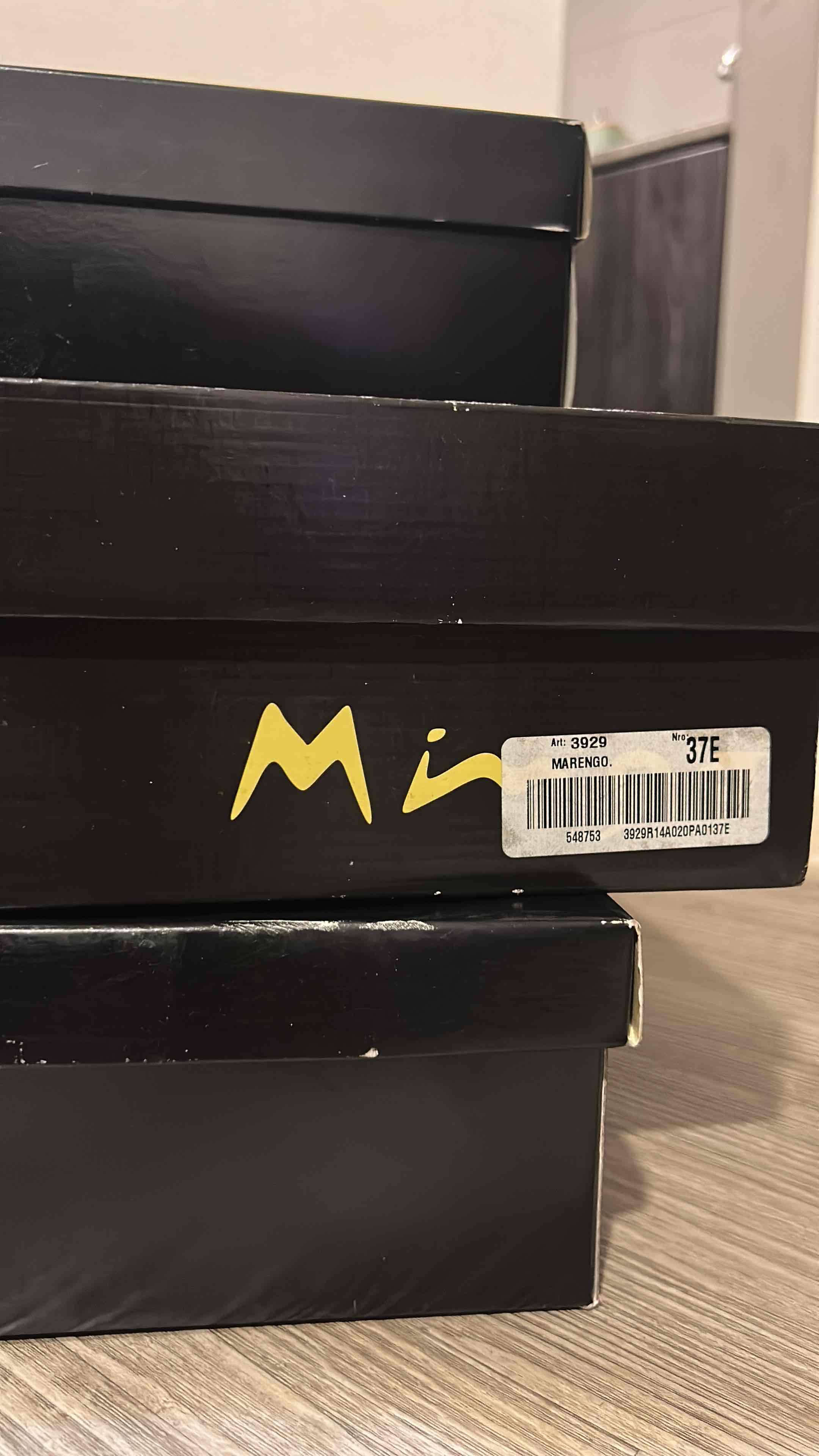 Botines de cuero negro con cierre - miniatura 4