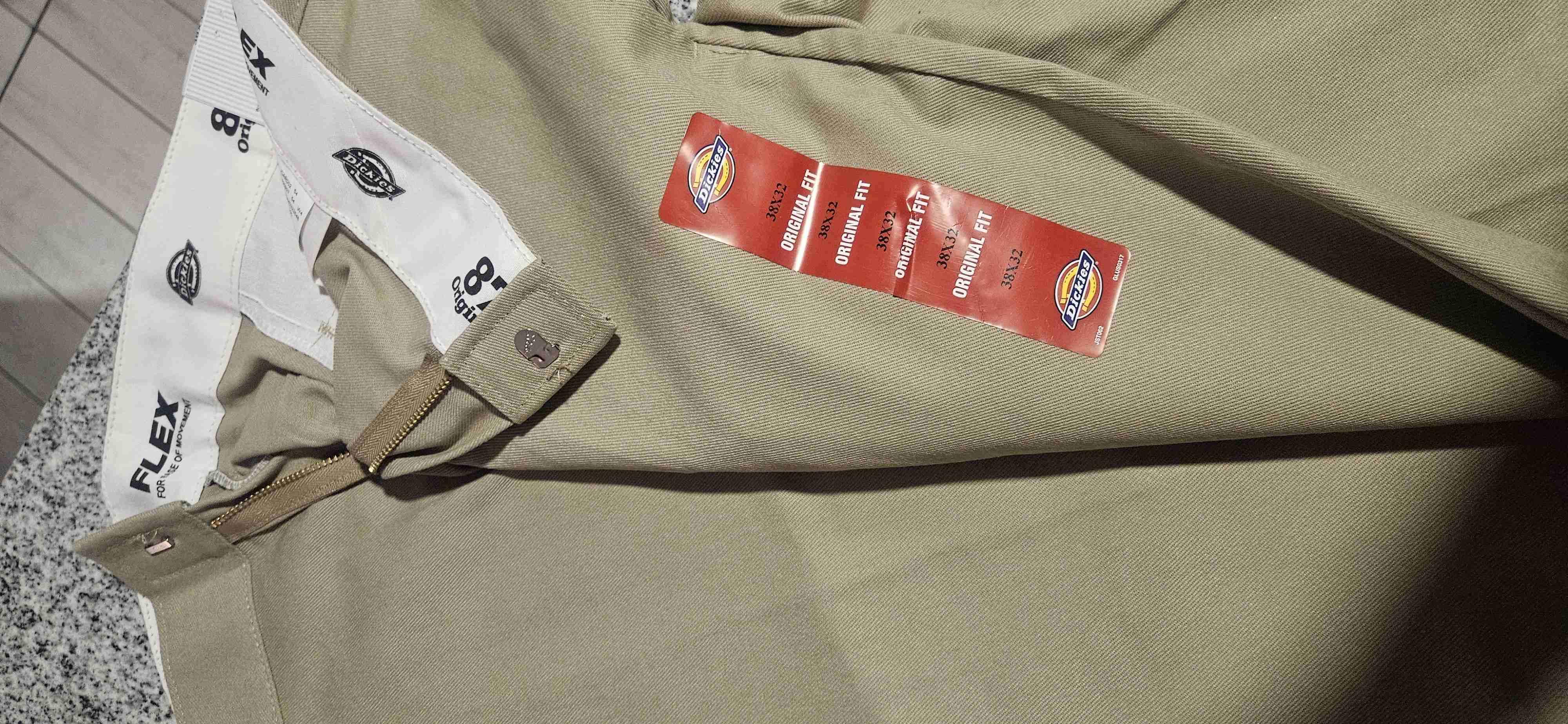 Pantalones Dickies beige - miniatura 1