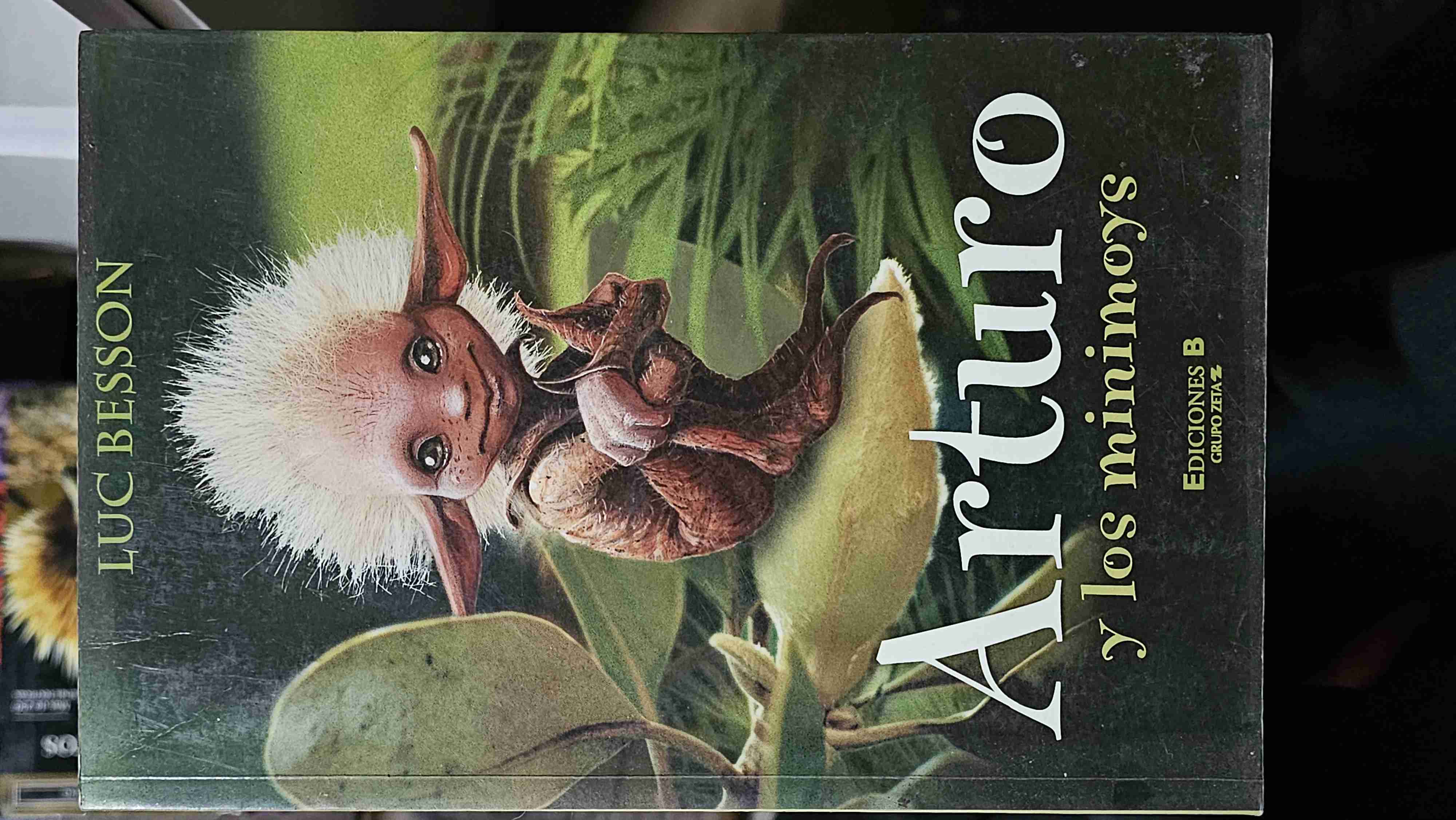 Libro Arturo y los minimoys