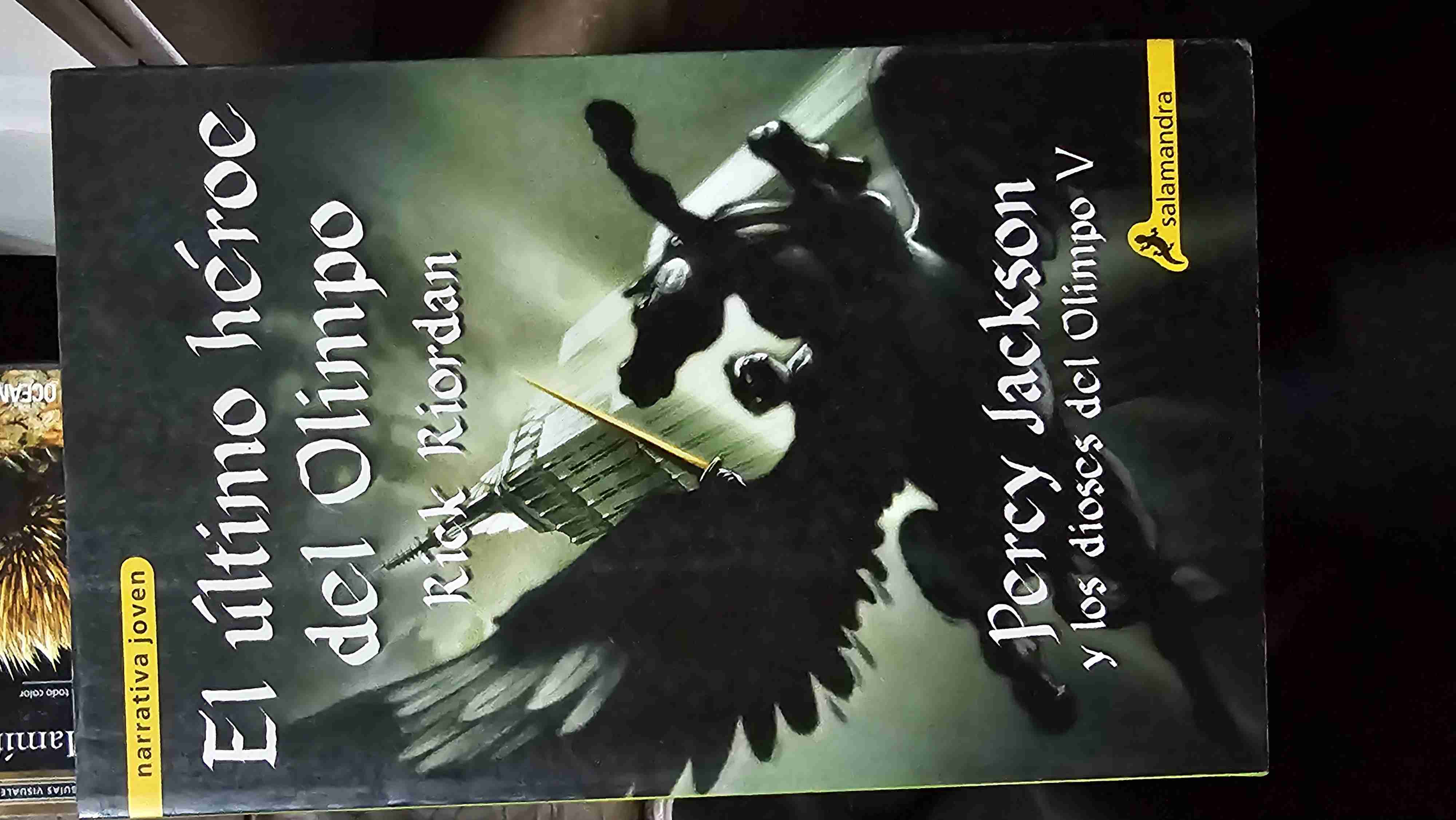 Libro 'El último héroe del Olimpo'