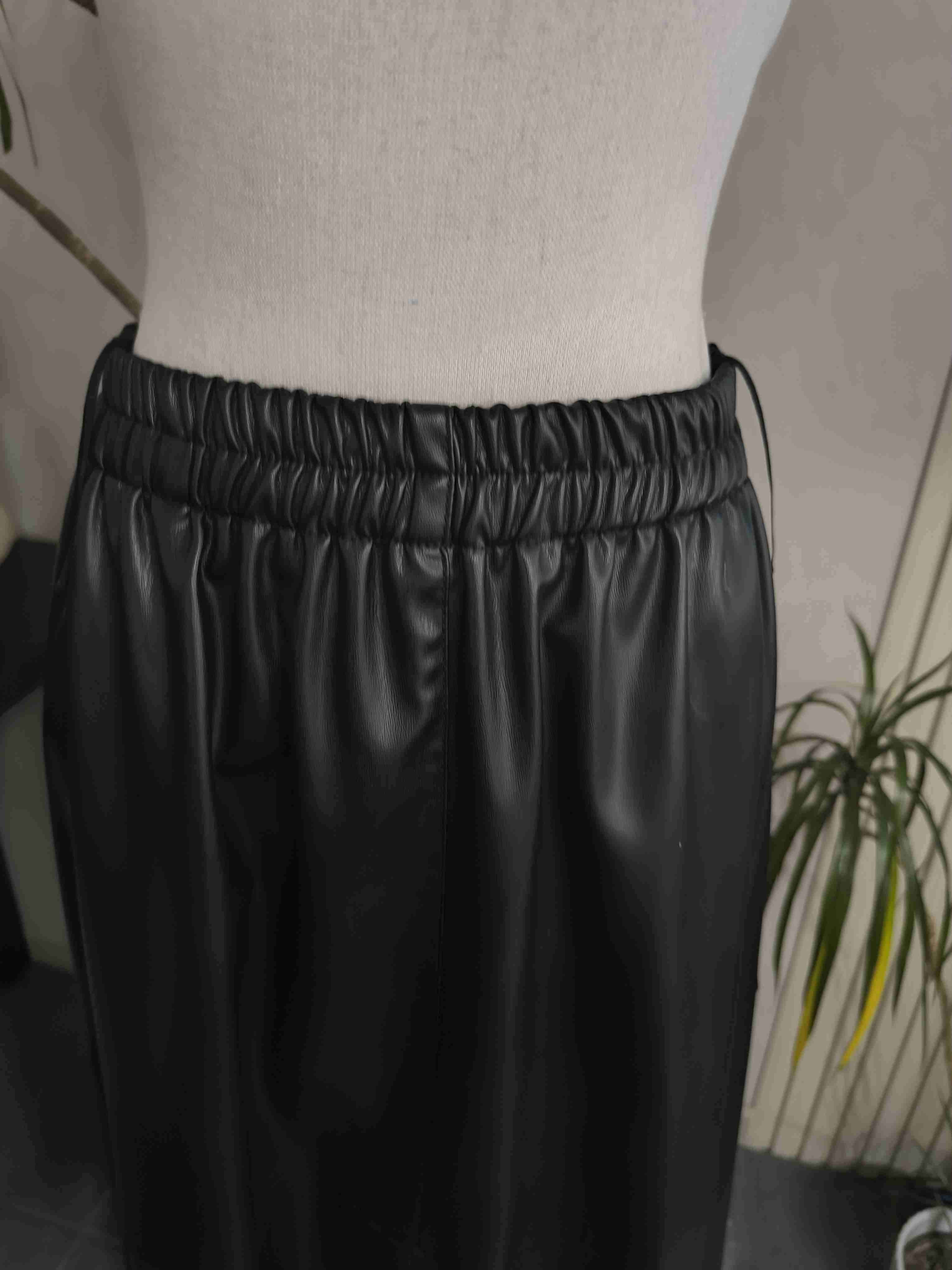 Falda larga eco cuero ZARA - miniatura 5