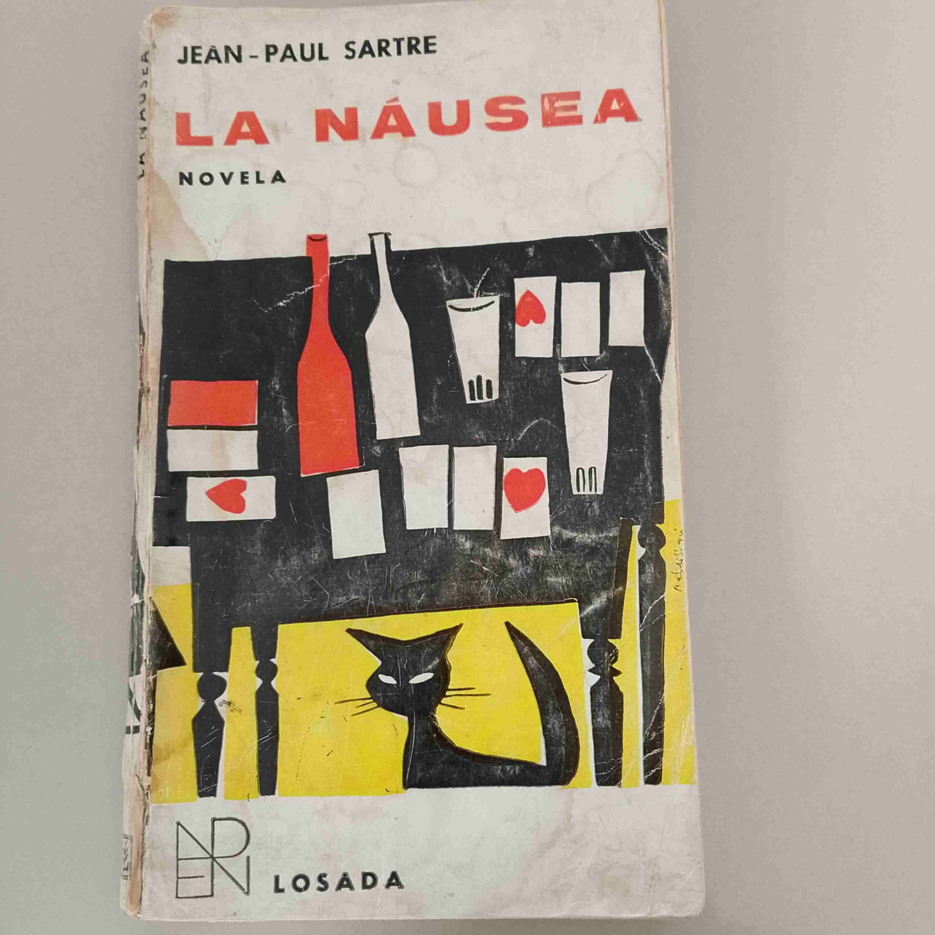 Libro La Náusea de Sartre